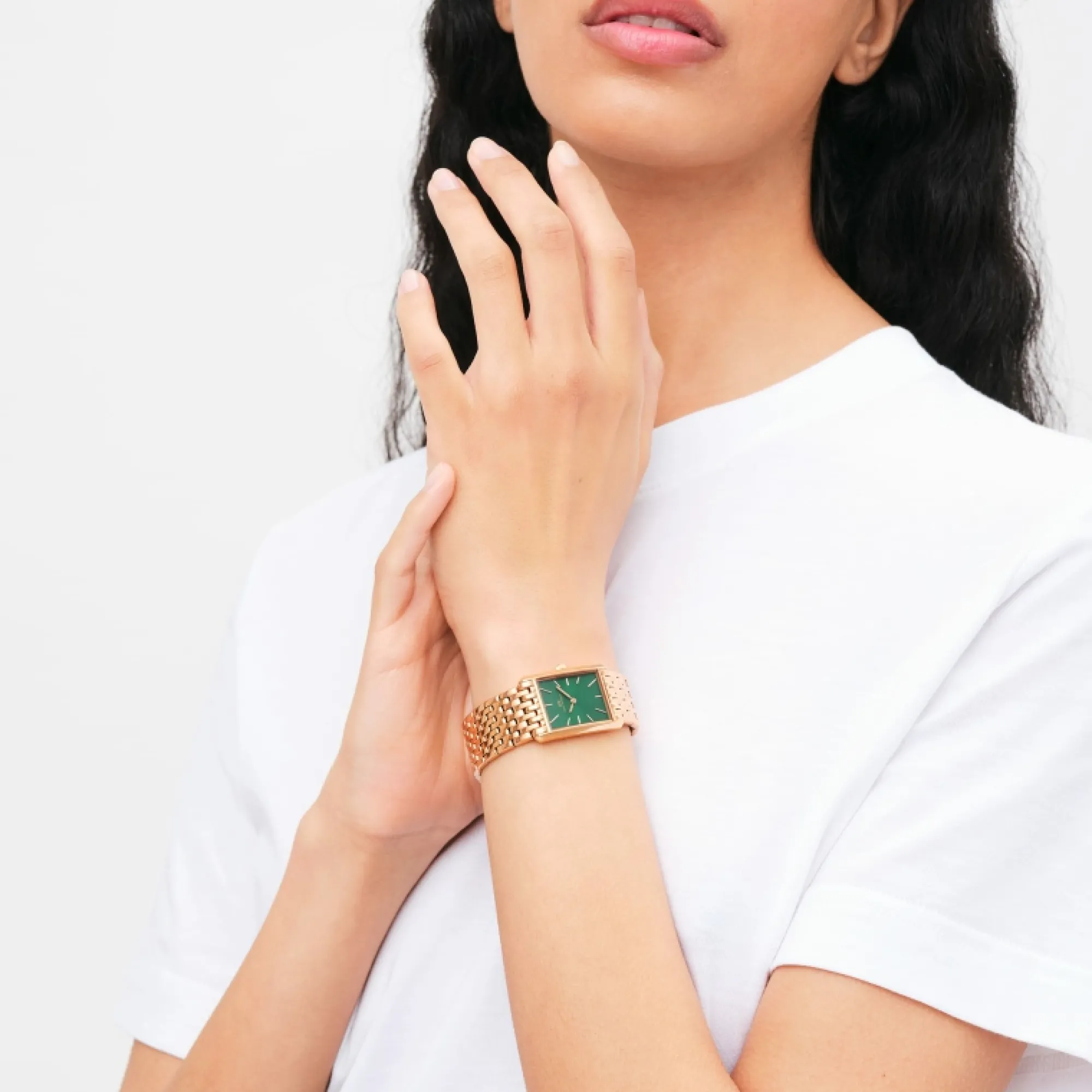 Damen Daniel Wellington Bound 9-Link Emerald Sunray