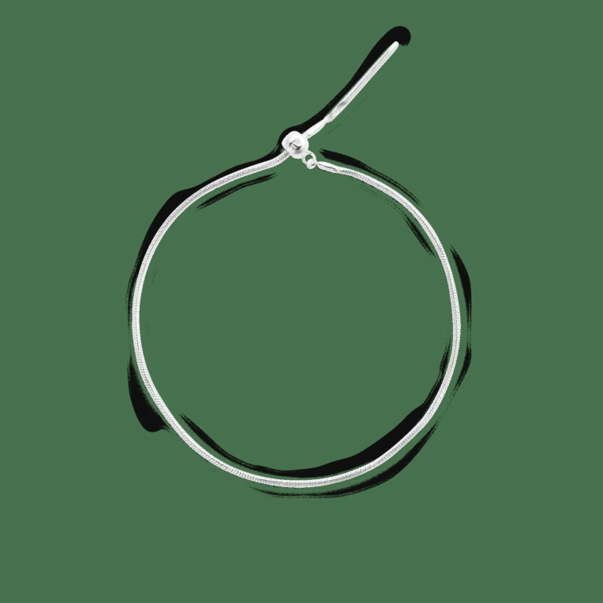 Daniel Wellington Charms Snake Bracelet S925 Sterling