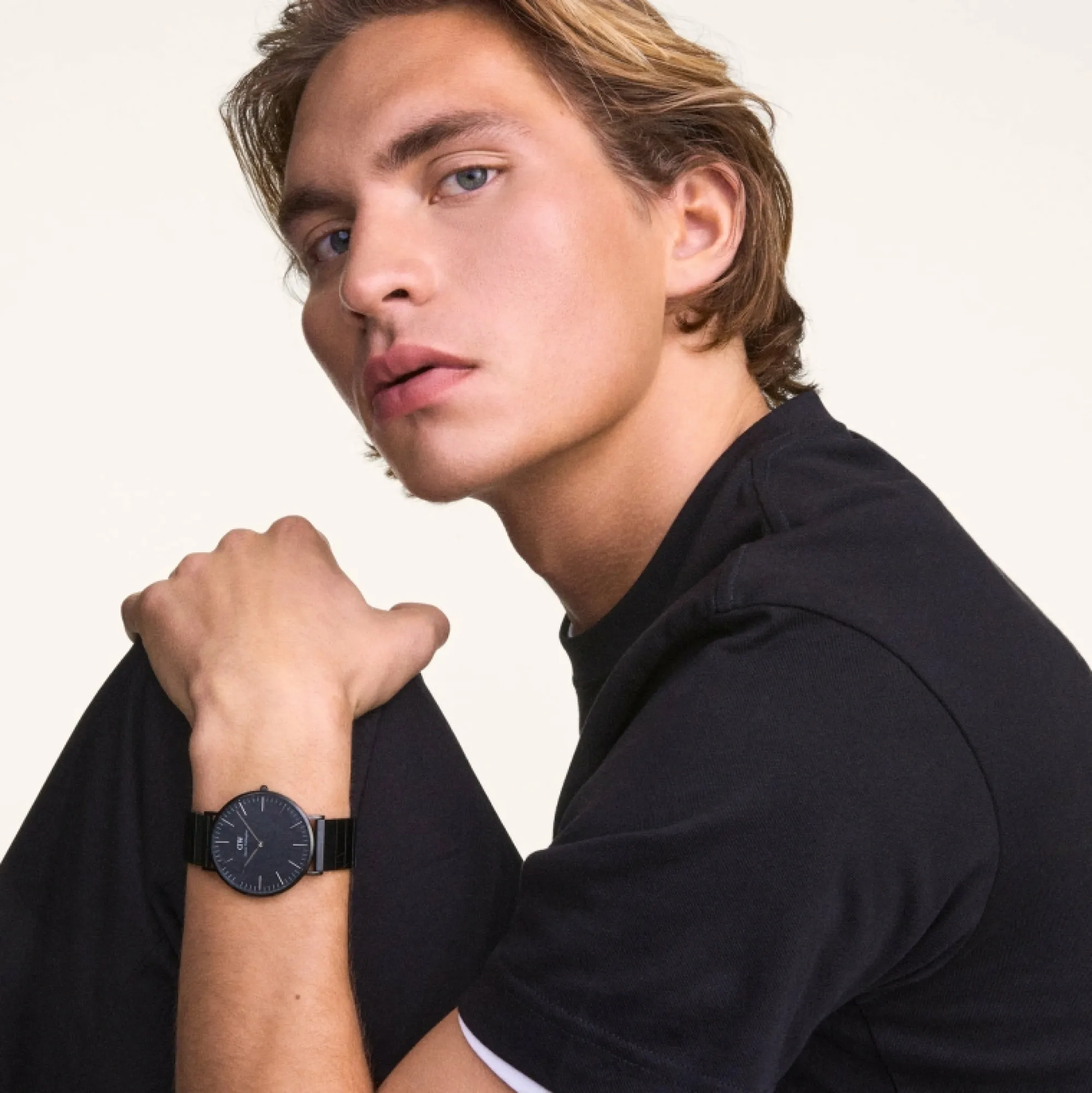 Herren Daniel Wellington Classic Piano Link Unitone