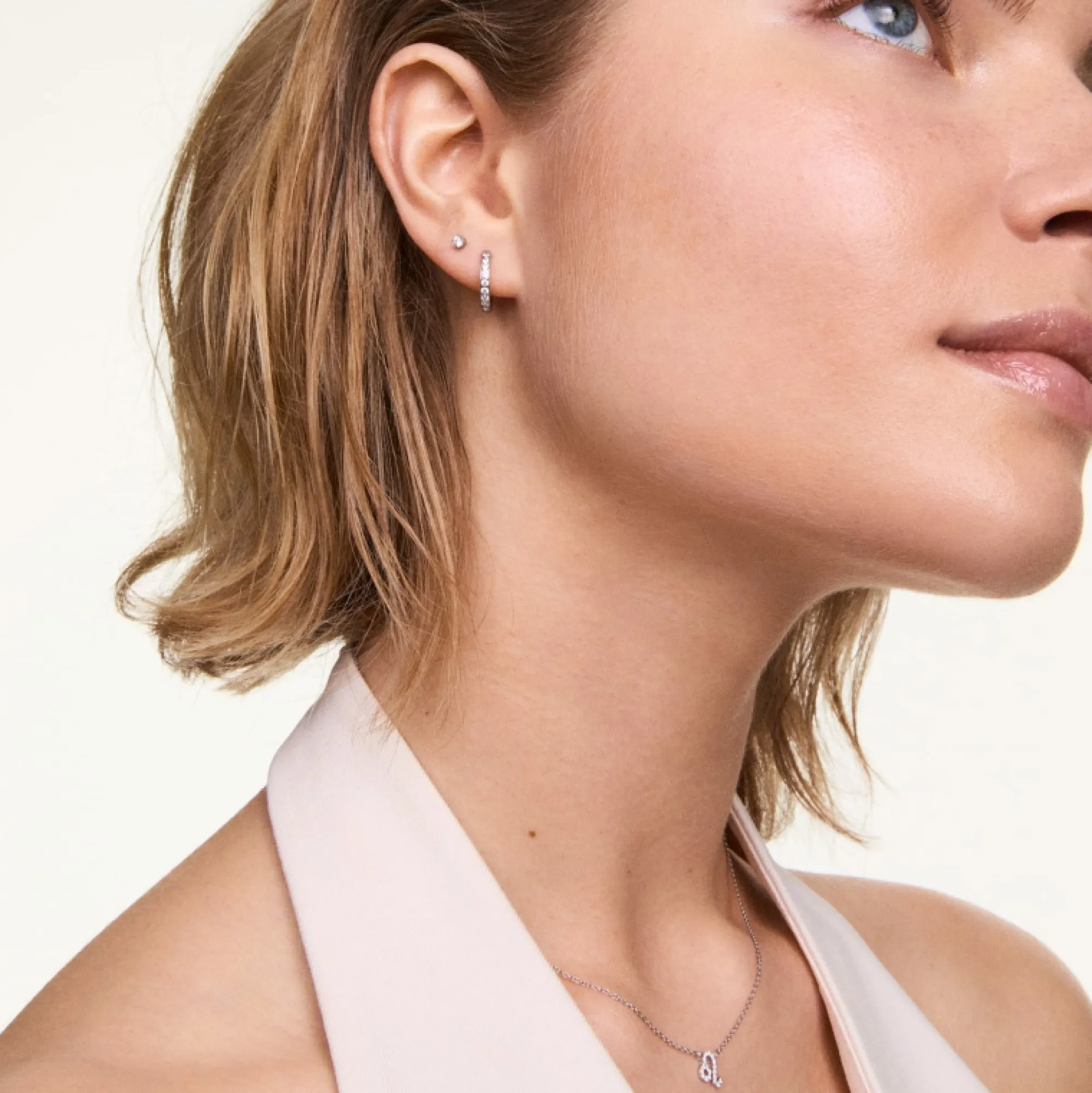 Daniel Wellington Crystal Hoop Earring
