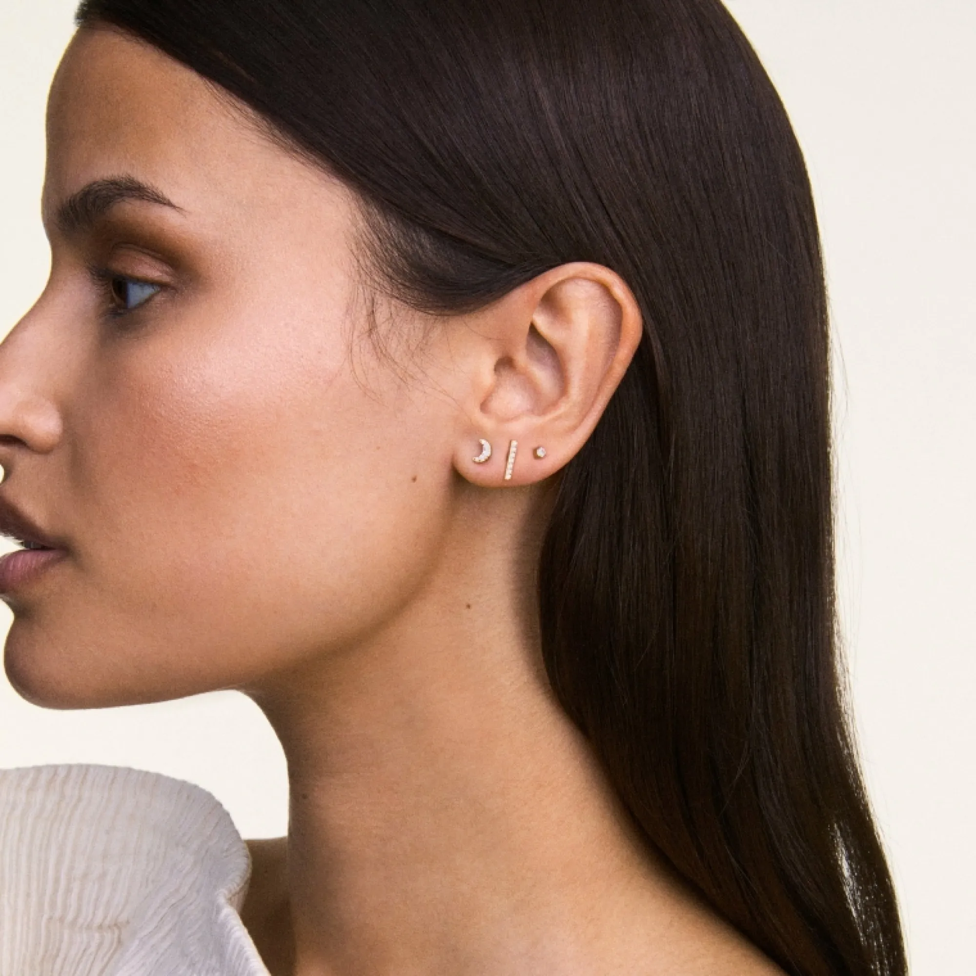 Daniel Wellington Crystal Moon Stud