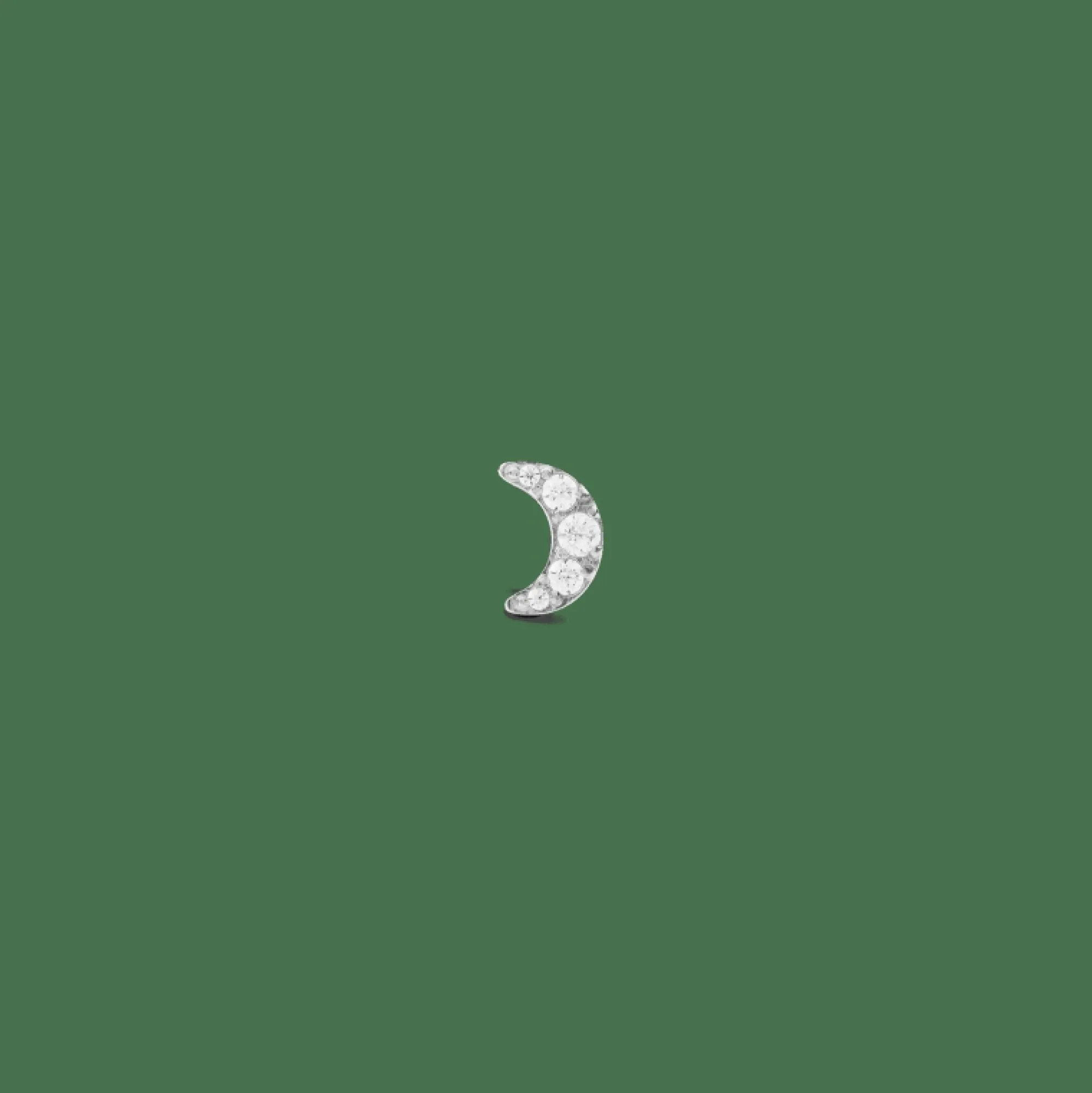 Daniel Wellington Crystal Moon Stud