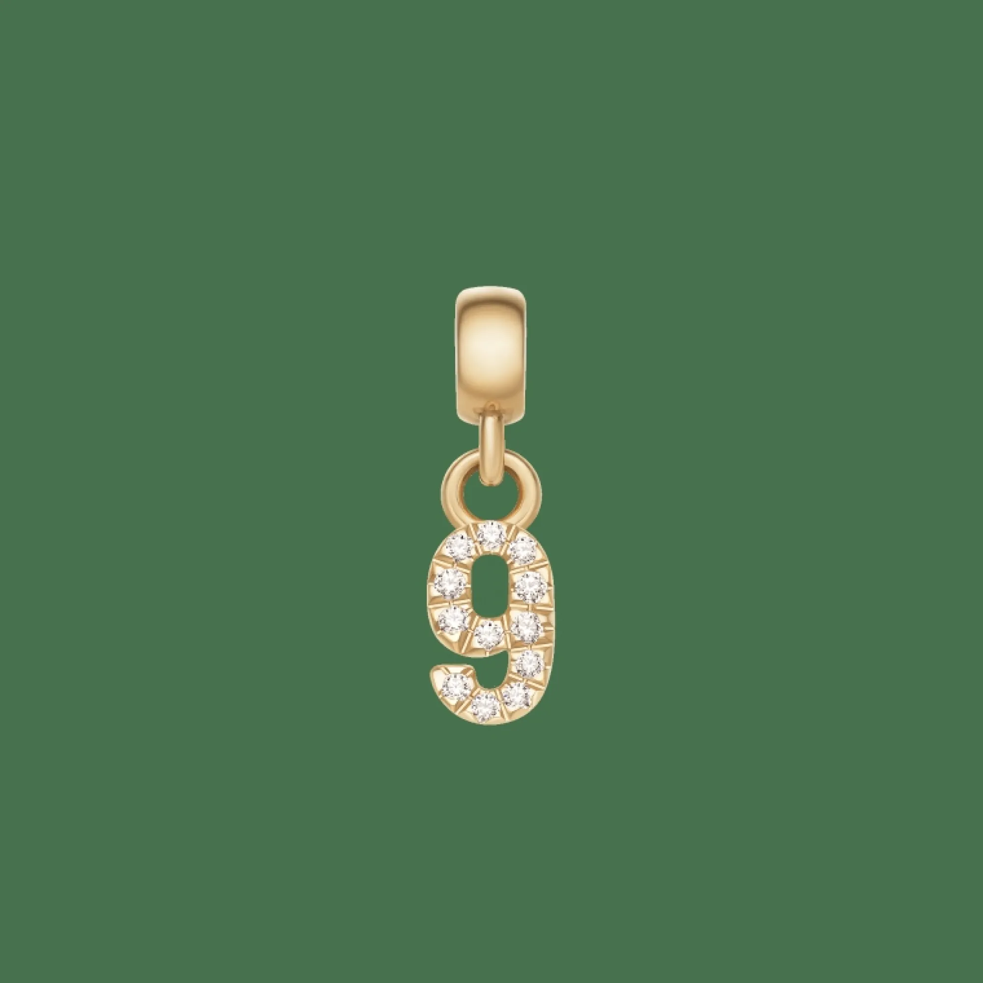 Daniel Wellington Crystal Number Charm