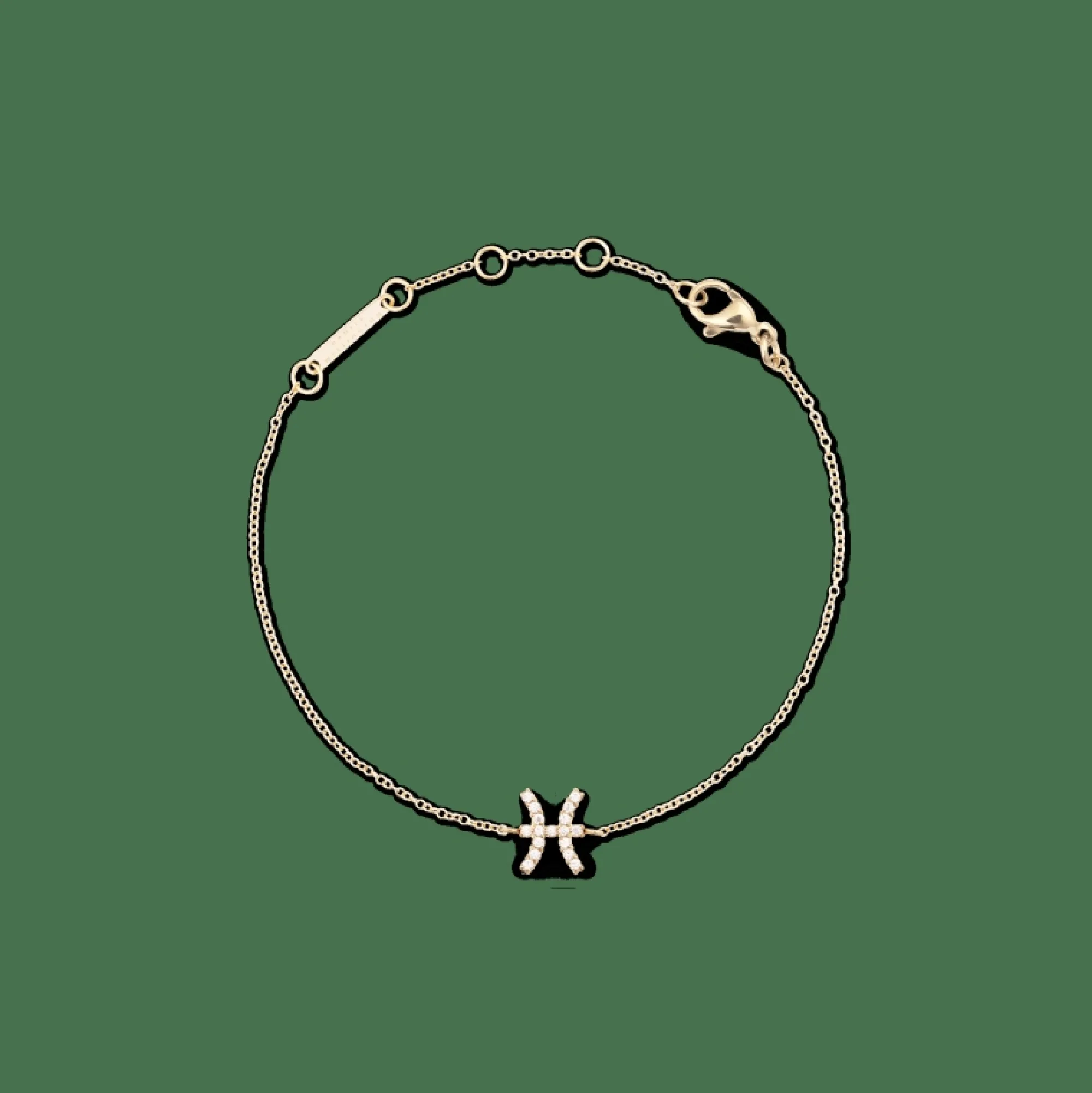 Daniel Wellington Crystal Zodiac Chain Bracelet