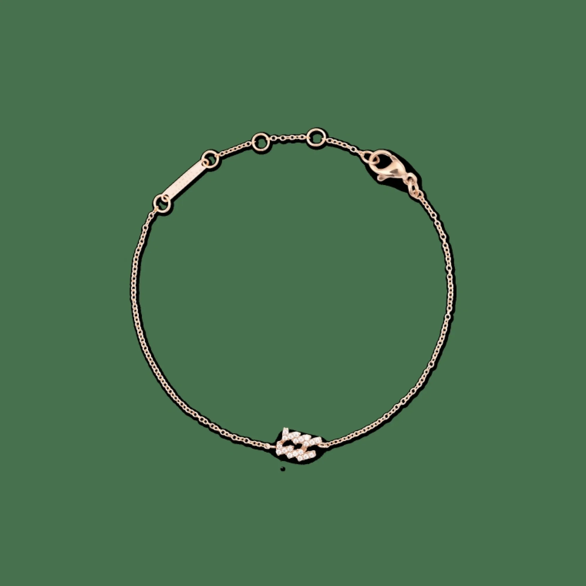 Daniel Wellington Crystal Zodiac Chain Bracelet