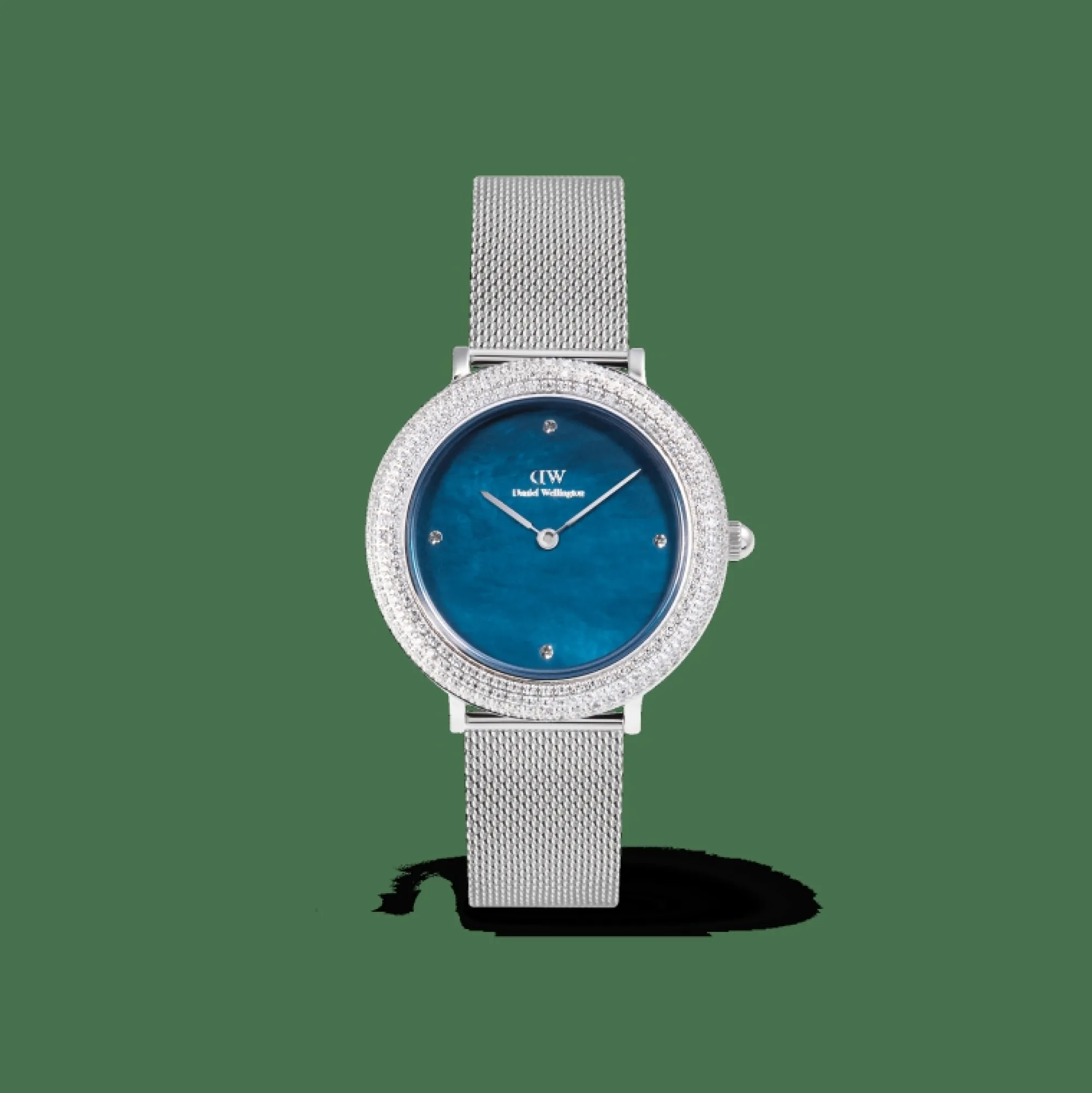 Damen Daniel Wellington Crystalline Bezel Sterling Blue
