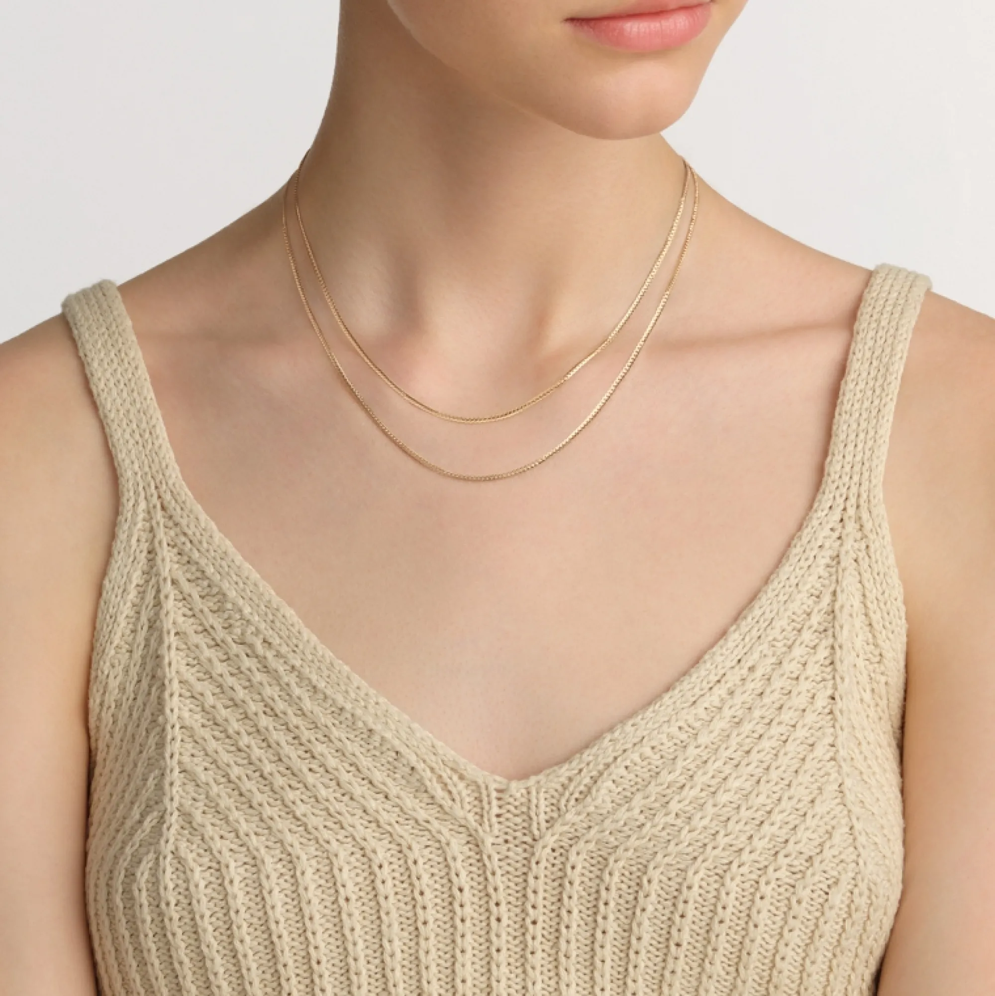 Daniel Wellington Flat Chain Necklace G