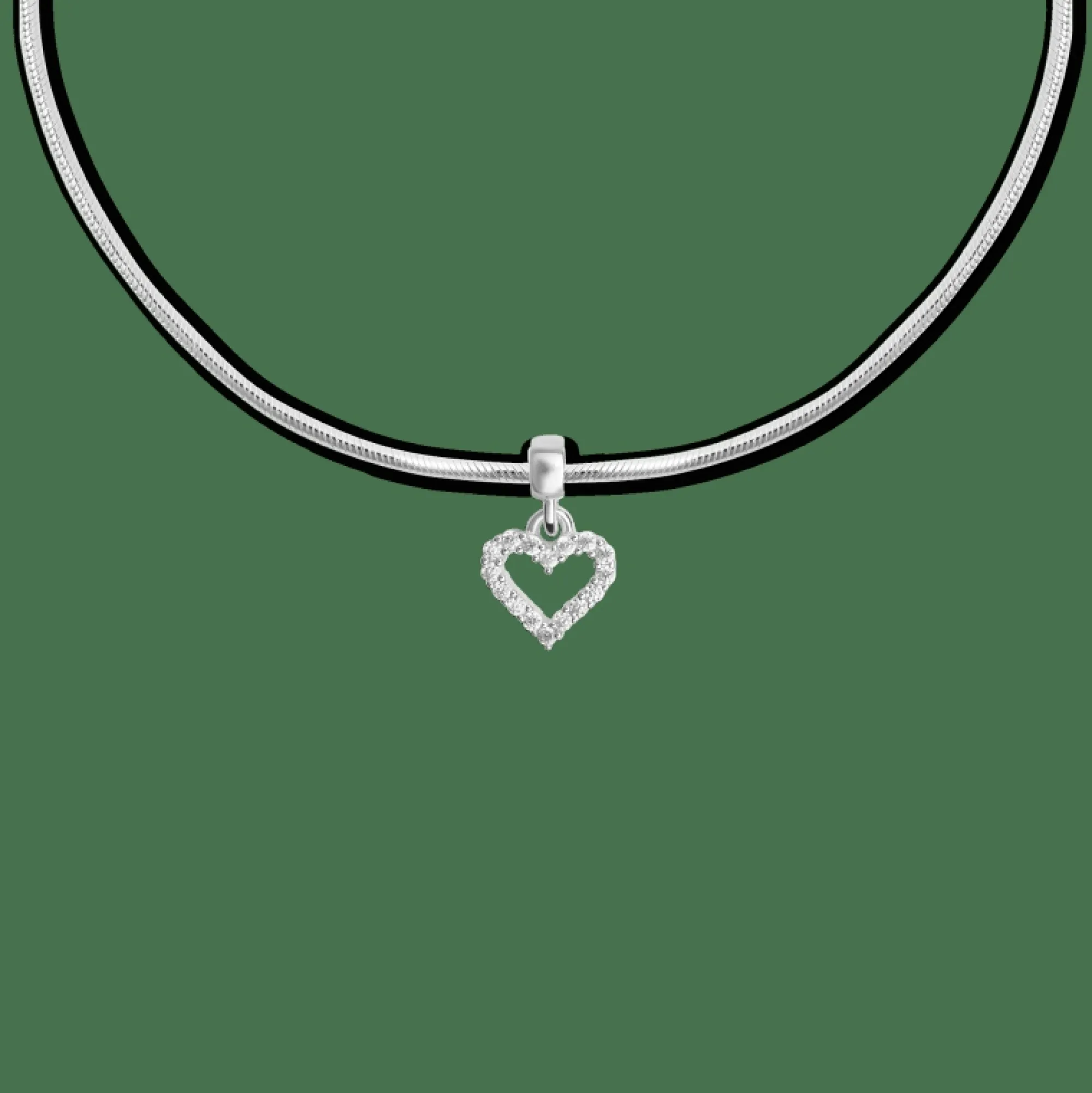 heart_contour_white_crystal_charm_s_sterling_silver_2.webp Daniel Wellington Heart Contour White Crystal Charm S925 Sterling