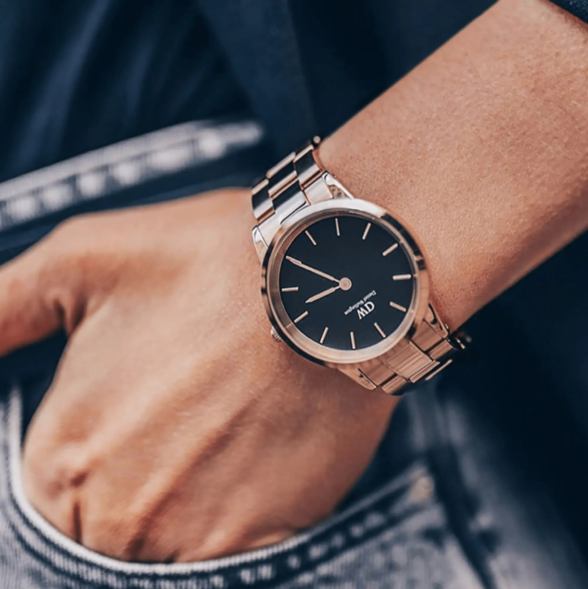 Herren Daniel Wellington Iconic Link