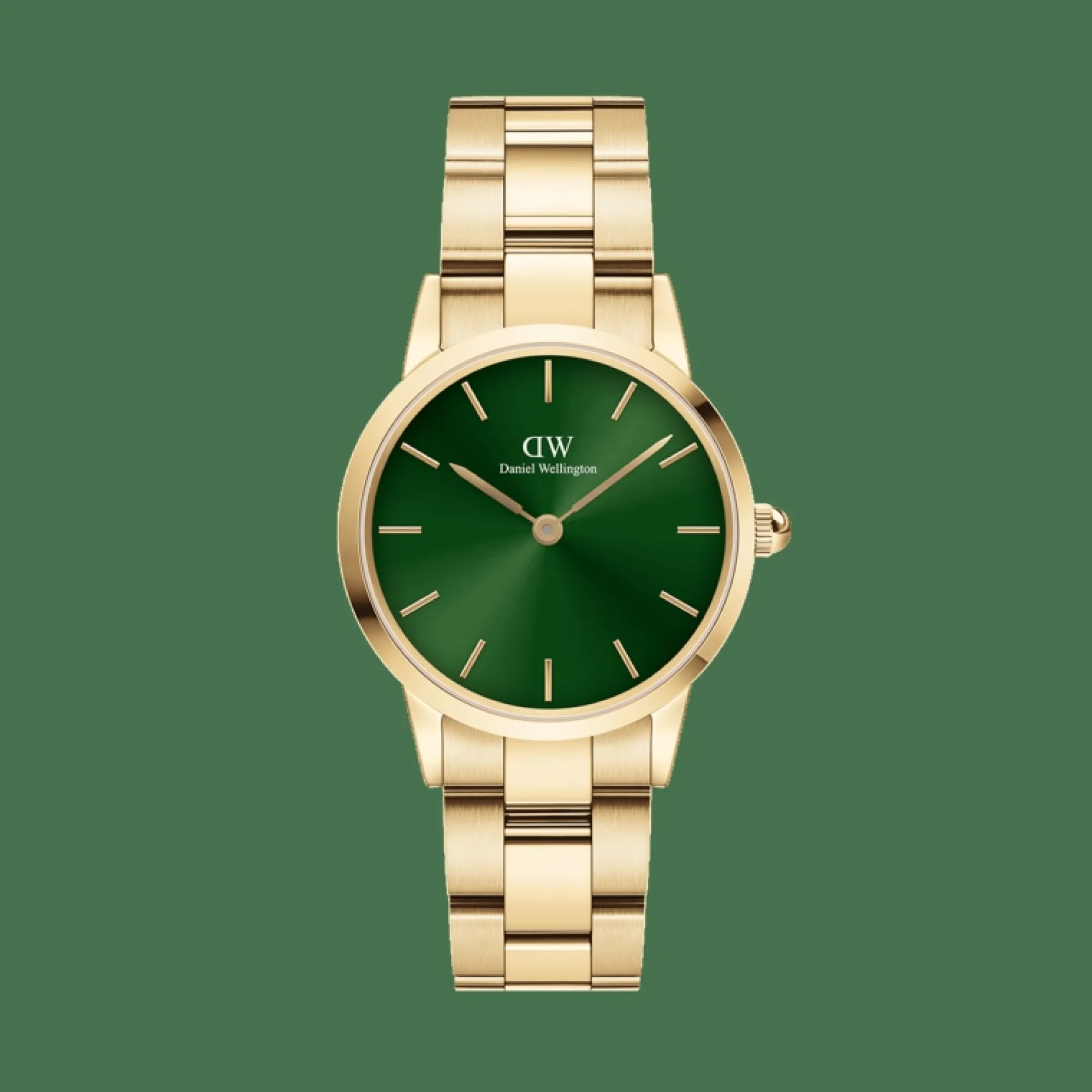Damen Daniel Wellington Iconic Link Emerald