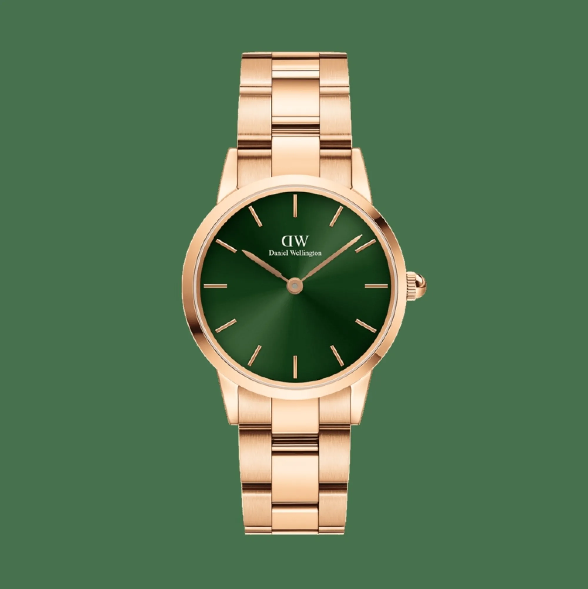 Herren Daniel Wellington Iconic Link Emerald