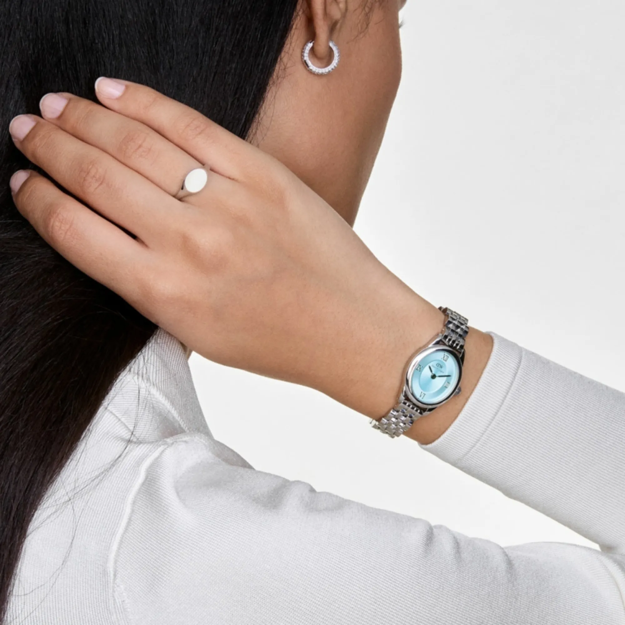 Damen Daniel Wellington Ophelia Mini Ice Blue