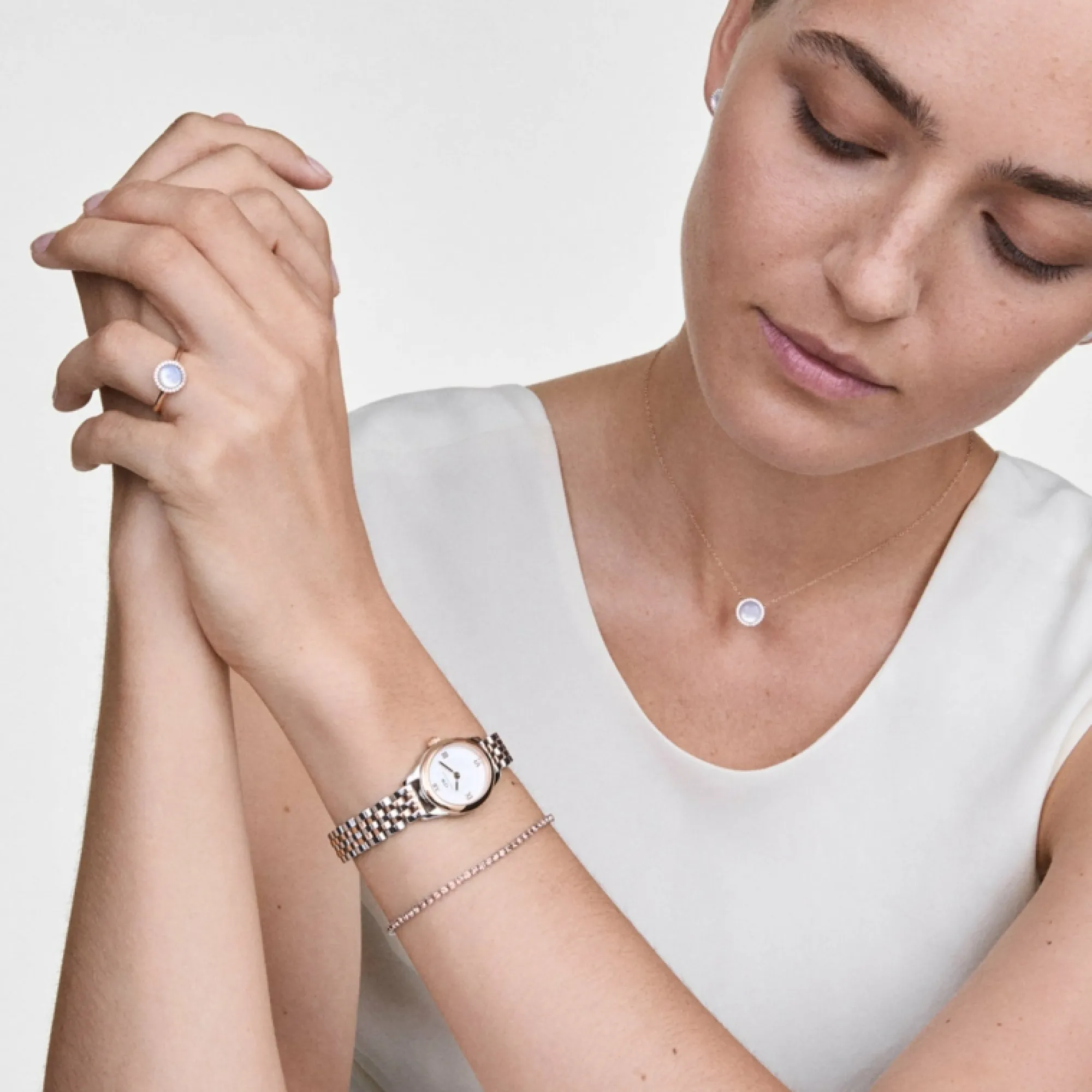 Damen Daniel Wellington Ophelia Mini Two Tone