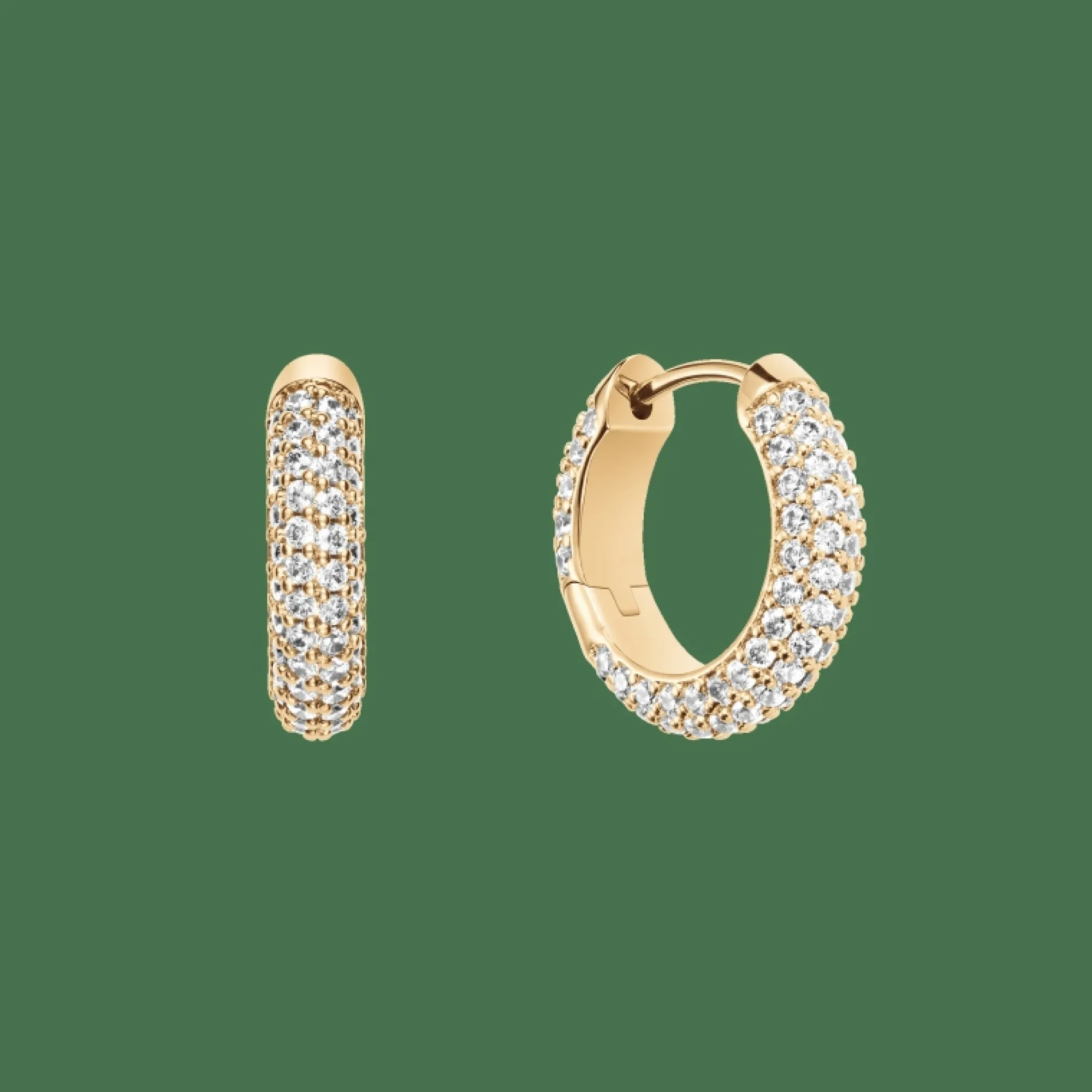 Daniel Wellington Pavé Crystal Earrings