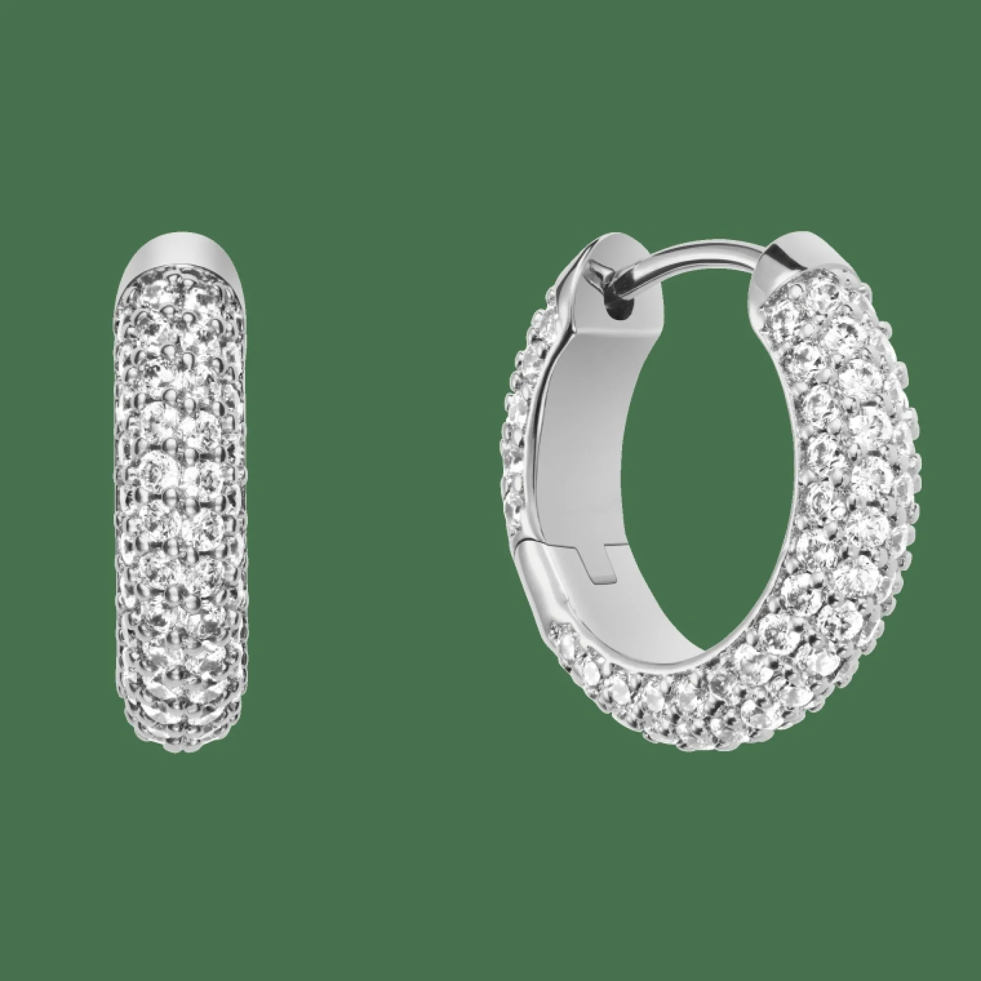 Daniel Wellington Pavé Crystal Earrings