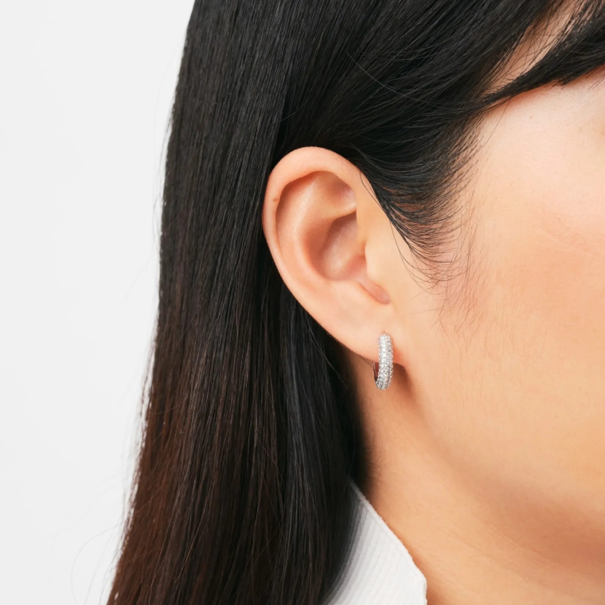 Daniel Wellington Pavé Crystal Earrings