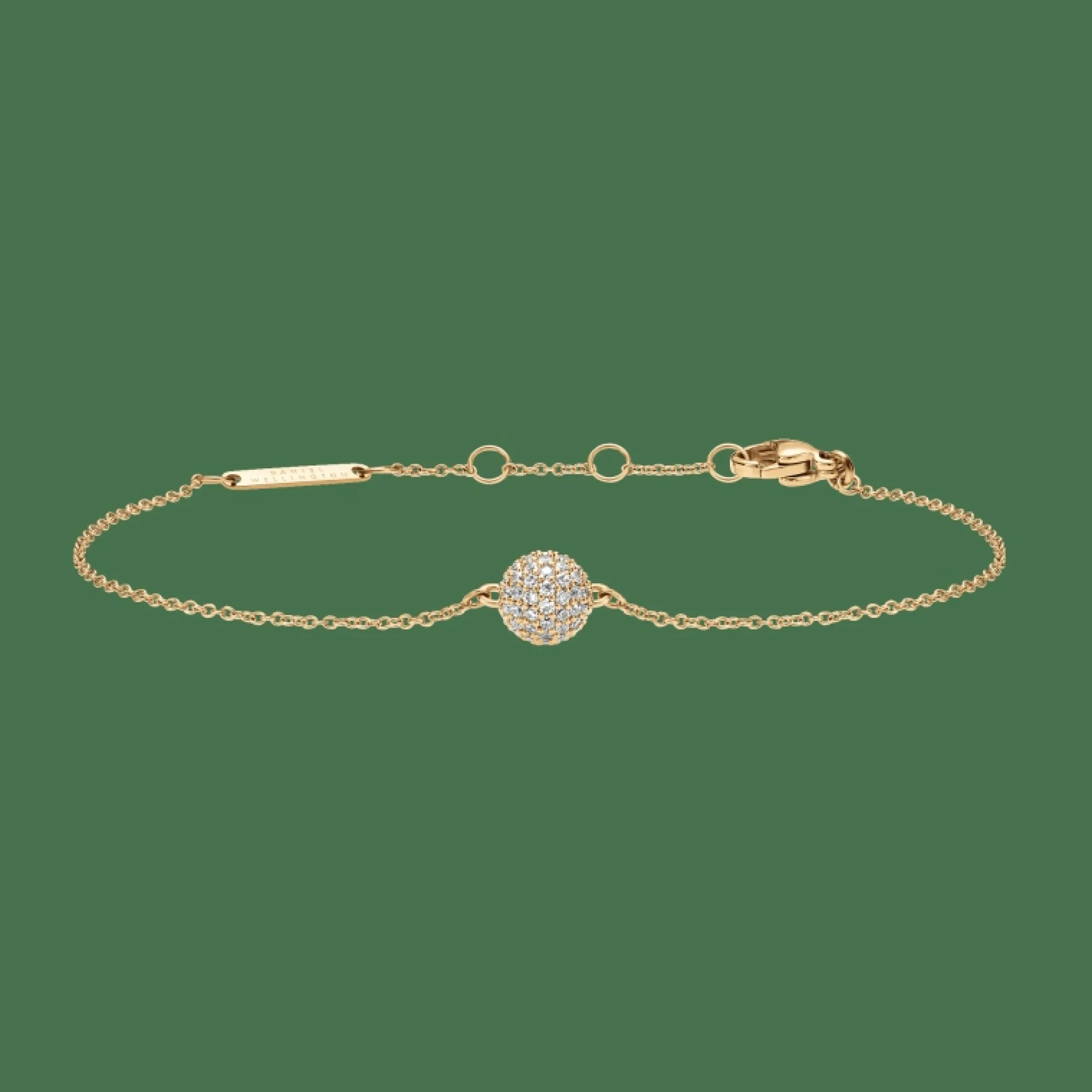 Daniel Wellington Pavé Crystal Pendant Bracelet