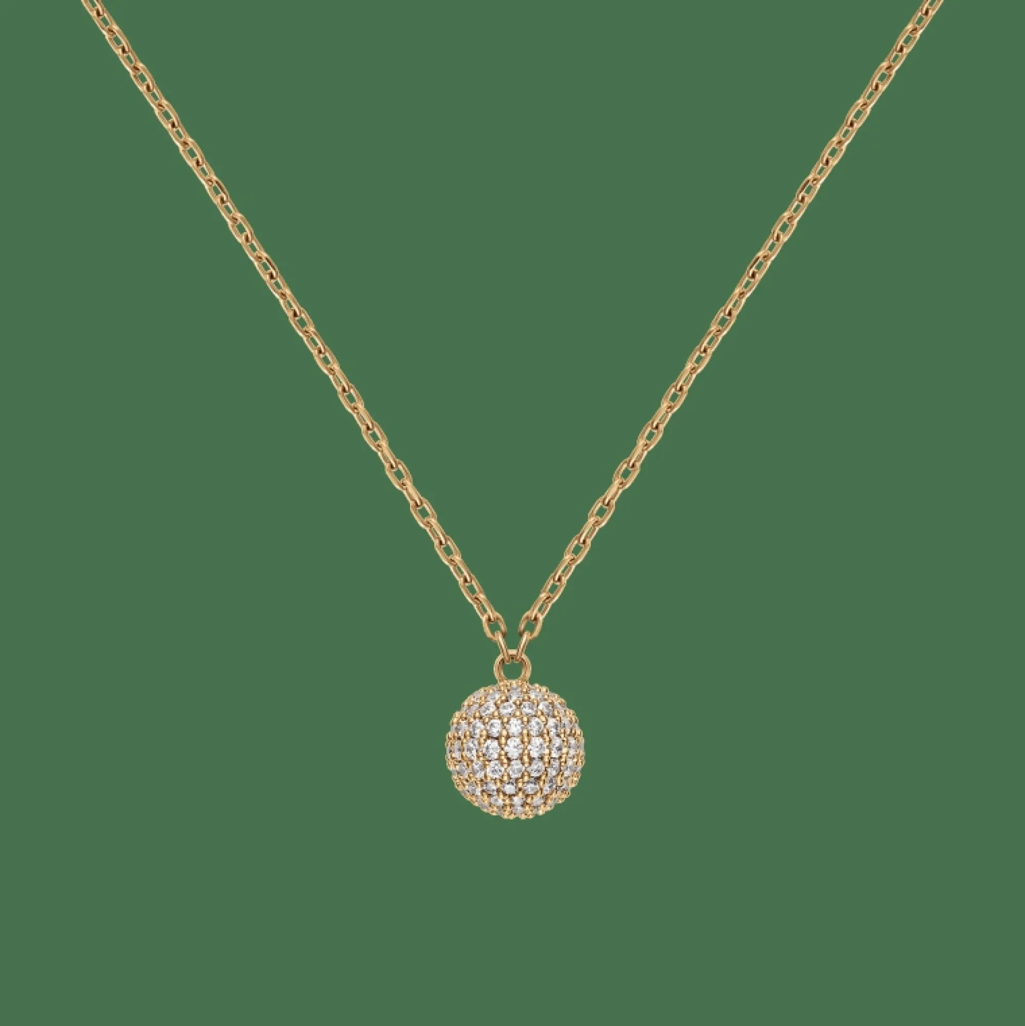 Daniel Wellington Pavé Crystal Pendant Necklace