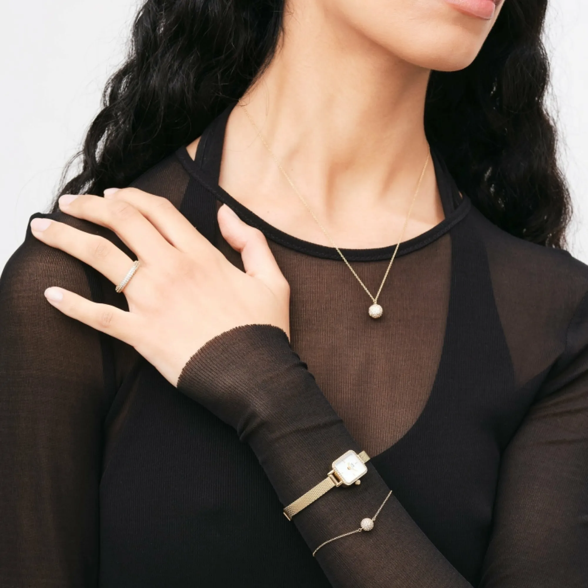 Daniel Wellington Pavé Crystal Ring