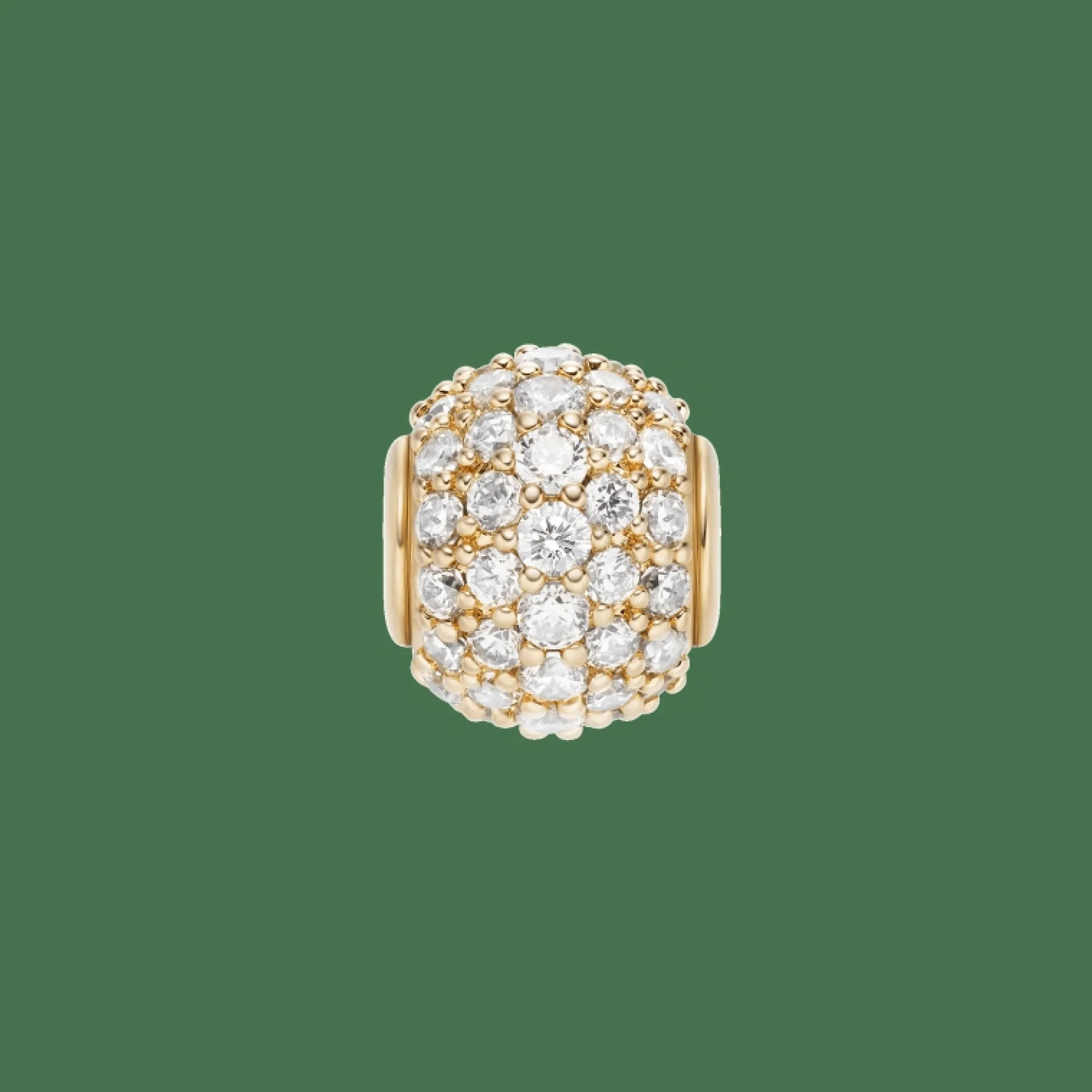 Daniel Wellington Pavé Orb White Crystal Charm G