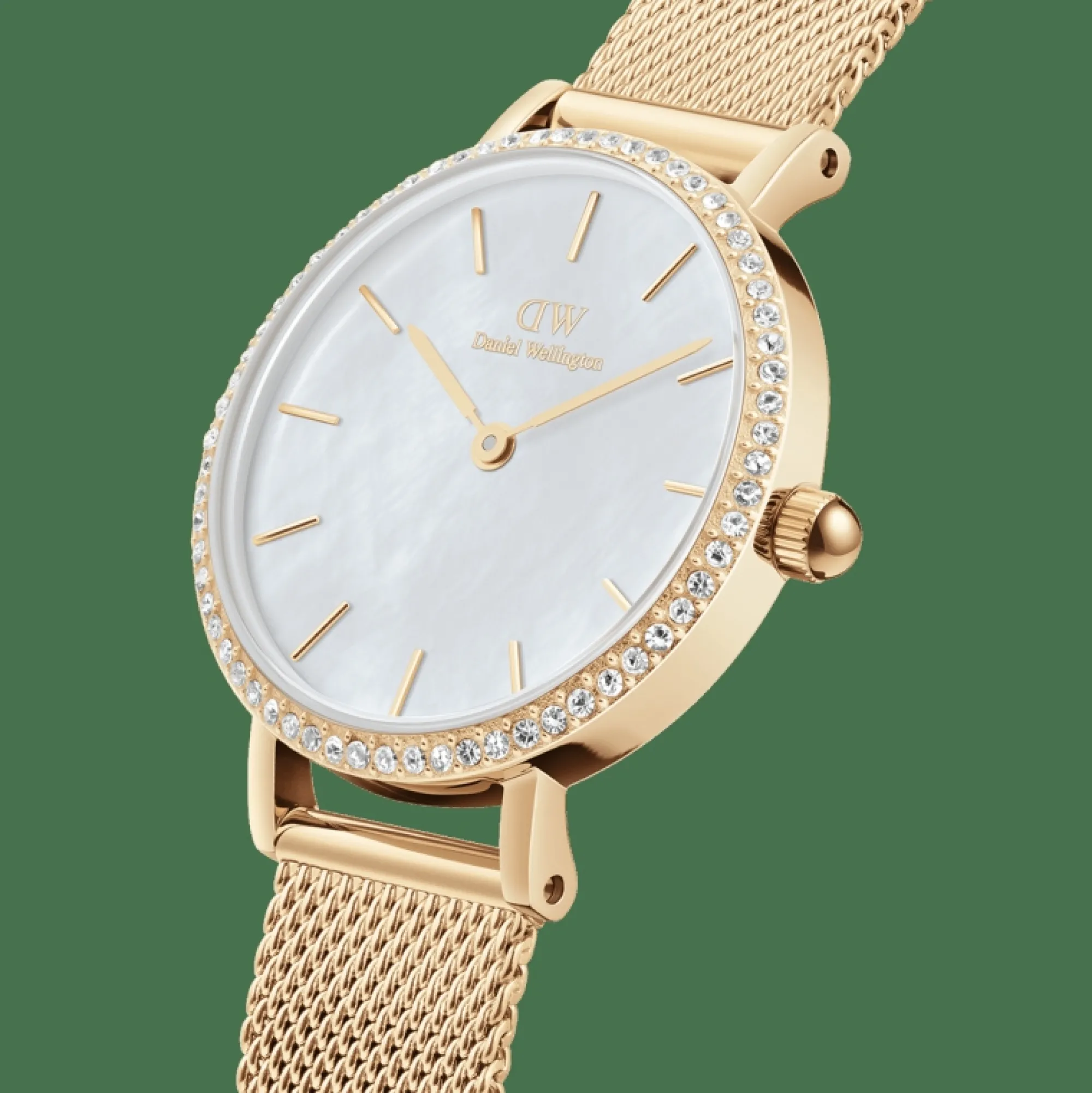 Damen Daniel Wellington Petite Lumine Bezel Ever MOP