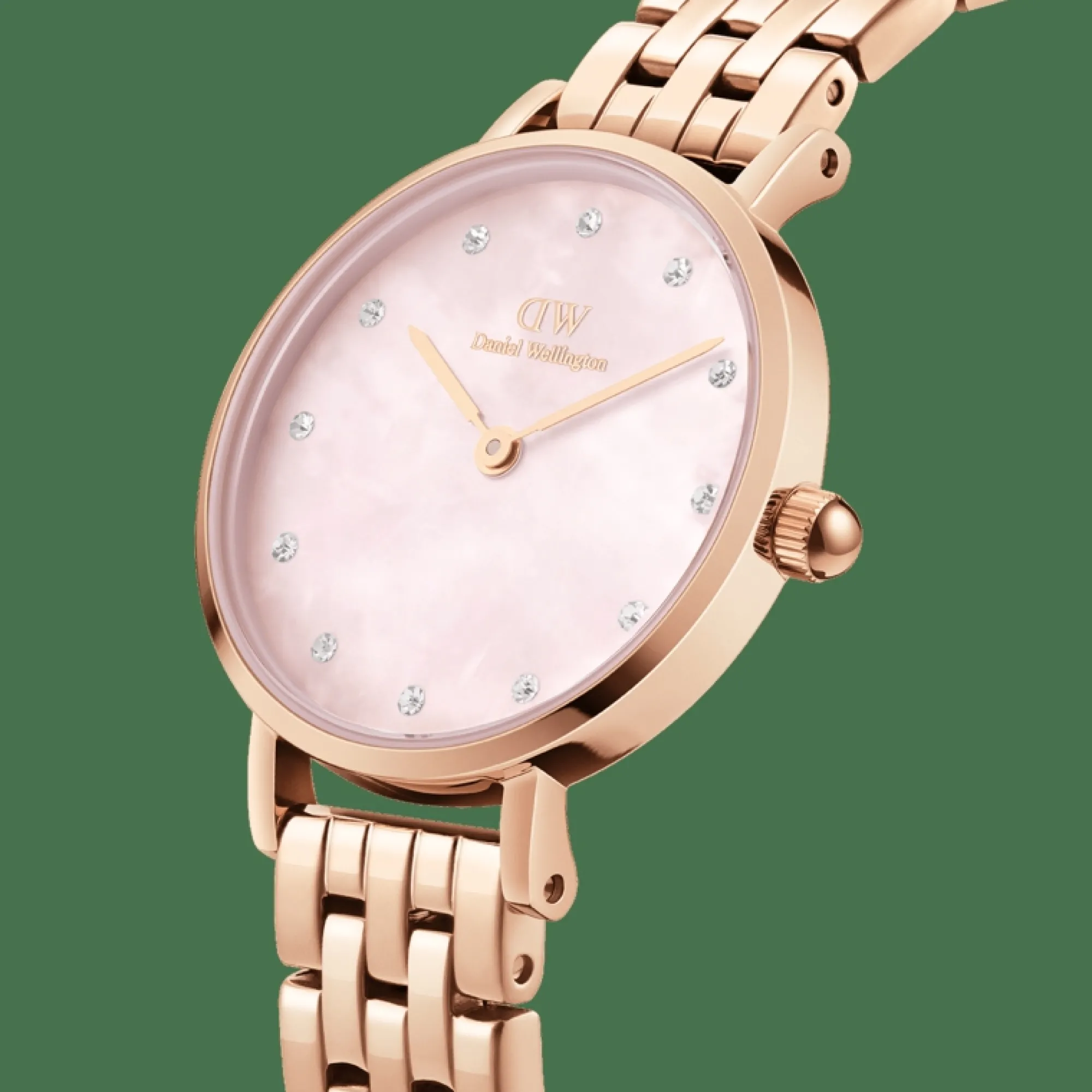 petite_lumine_link_melrose_2.webp Damen Daniel Wellington Petite Lumine 5-Link Melrose