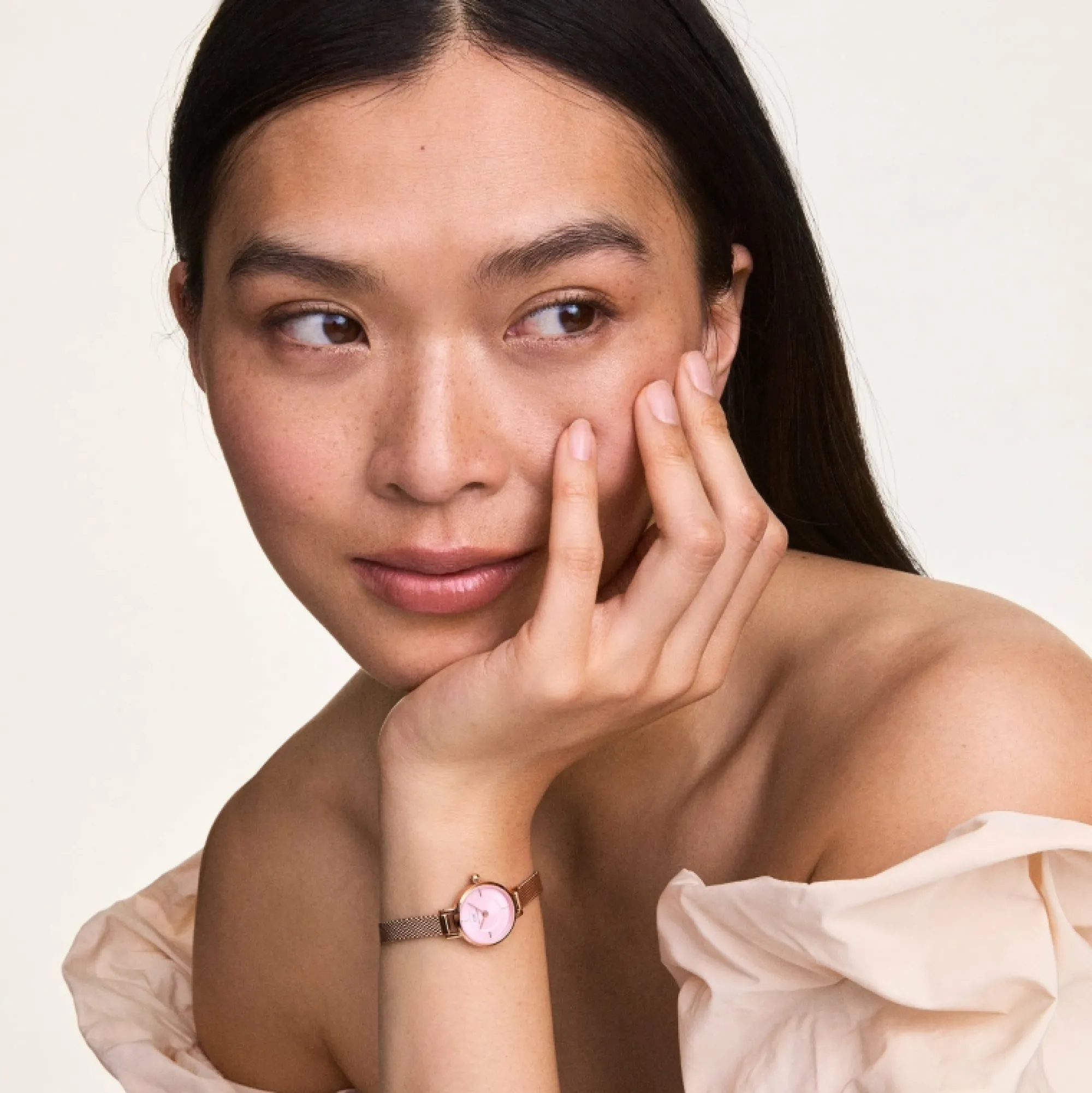 Damen Daniel Wellington Petite Mini Blush Melrose