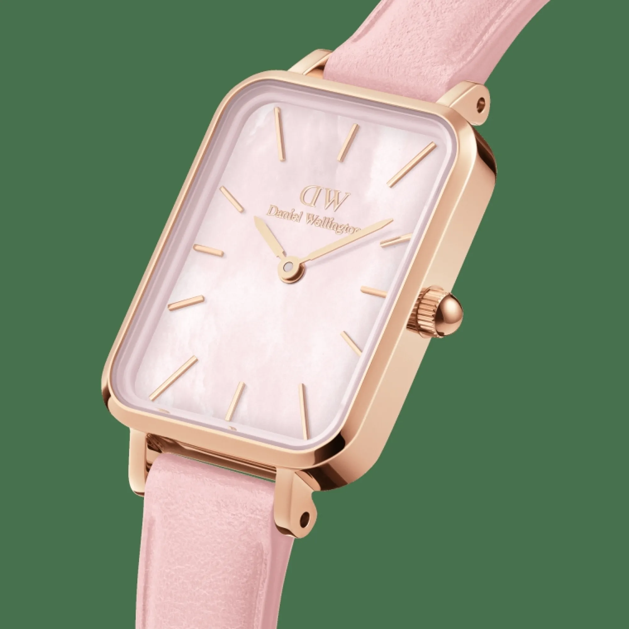 quadro_cherry_blossom_2.webp Damen Daniel Wellington Quadro Cherry Blossom