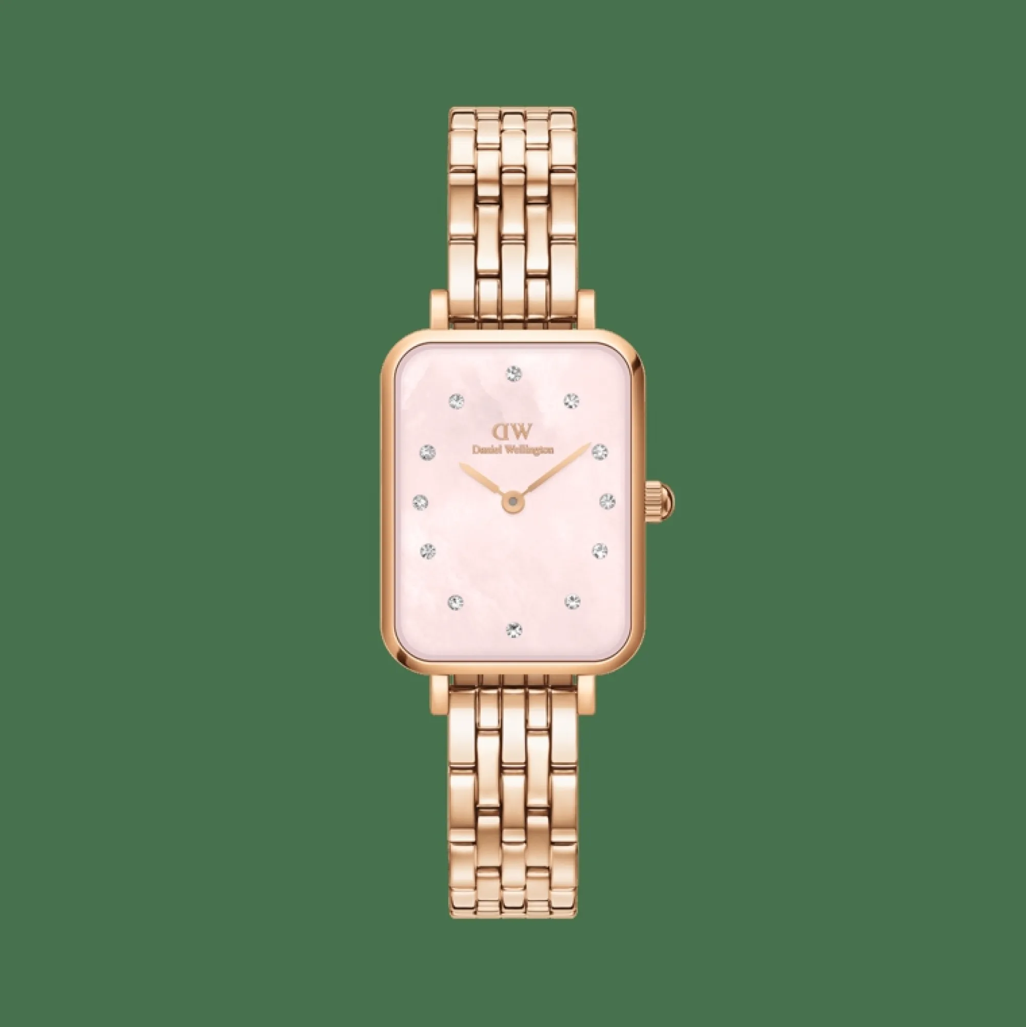 Damen Daniel Wellington Quadro Lumine 5-Link Melrose