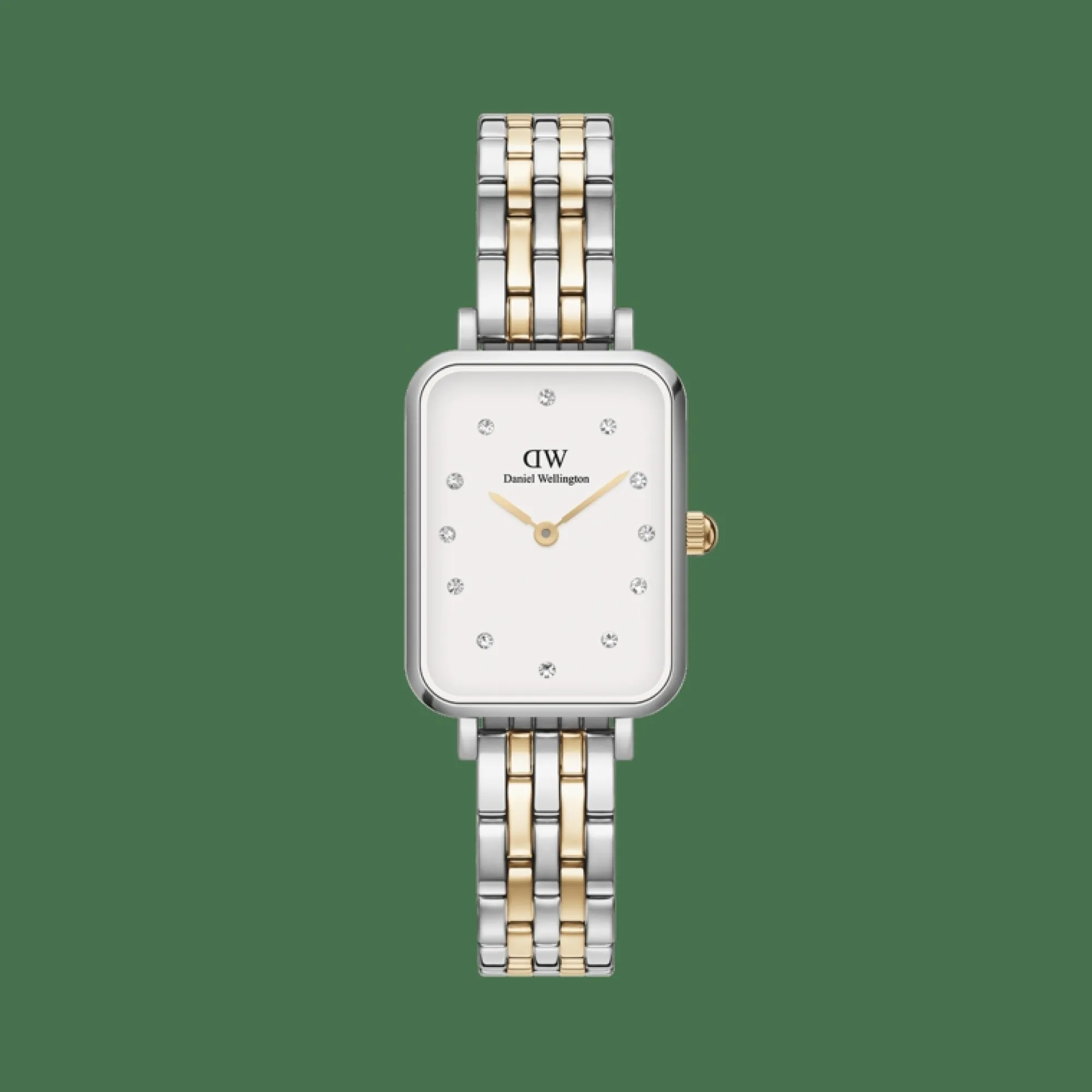 Damen Daniel Wellington Quadro Lumine 5-link two-tone