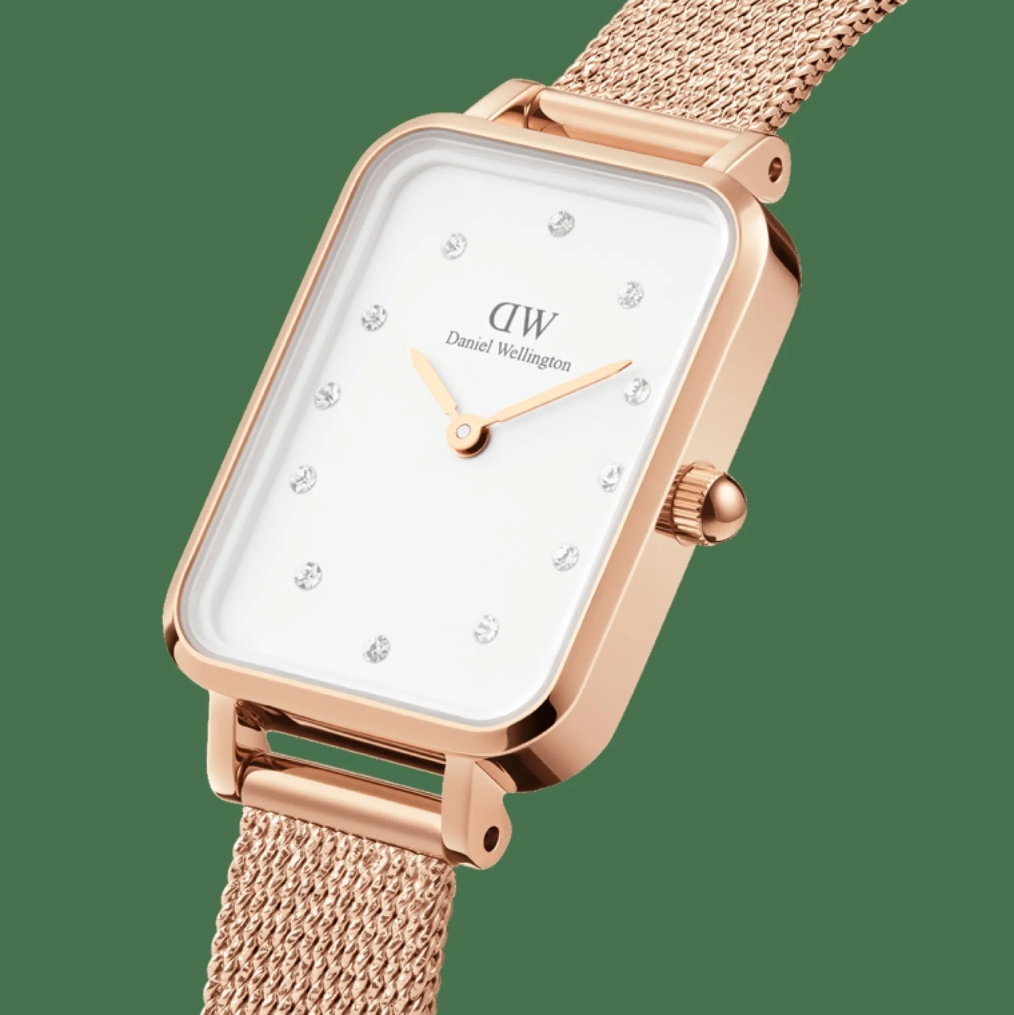 Damen Daniel Wellington Quadro Lumine Pressed Melrose