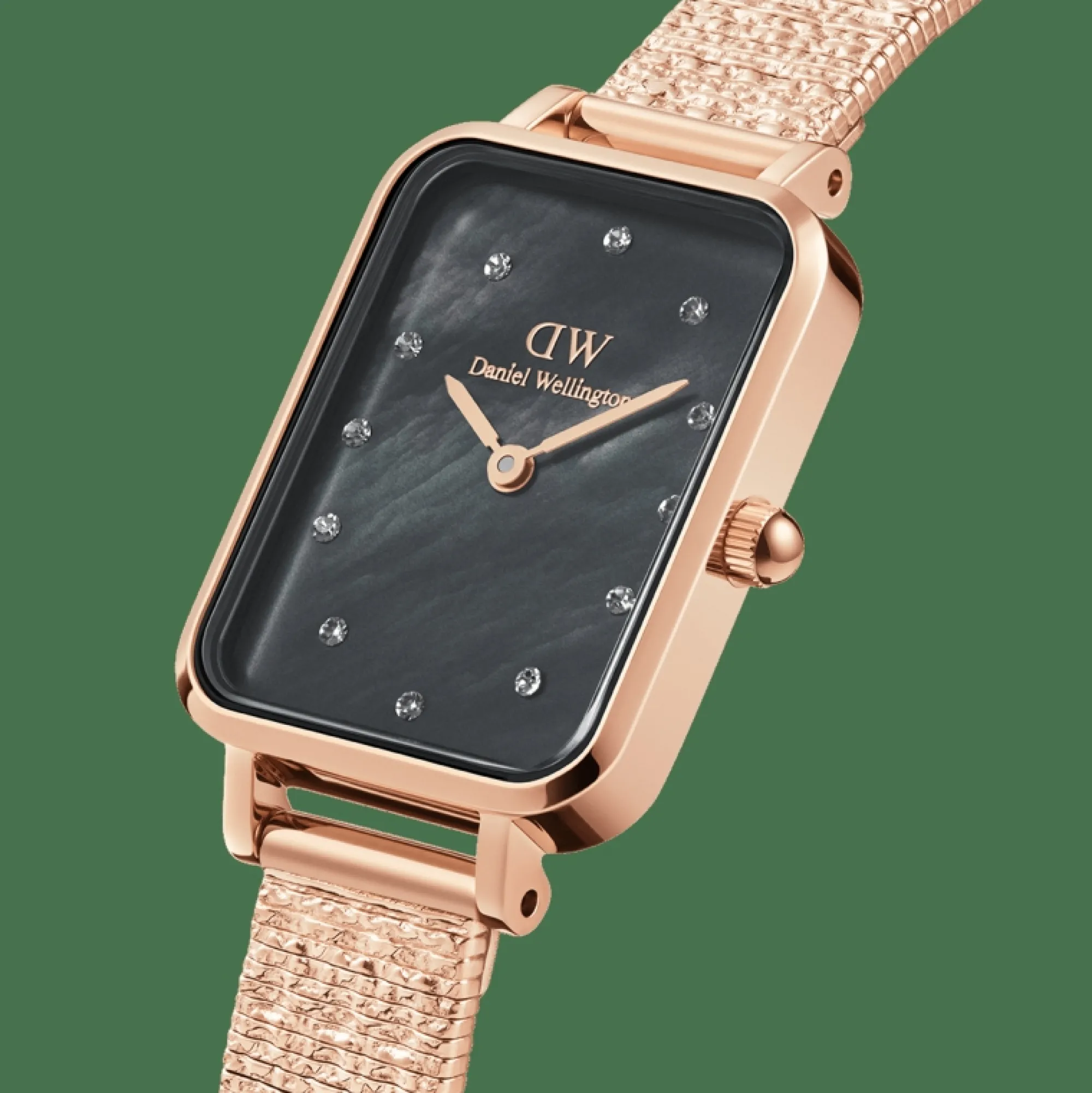 Damen Daniel Wellington Quadro Lumine Pressed Piano