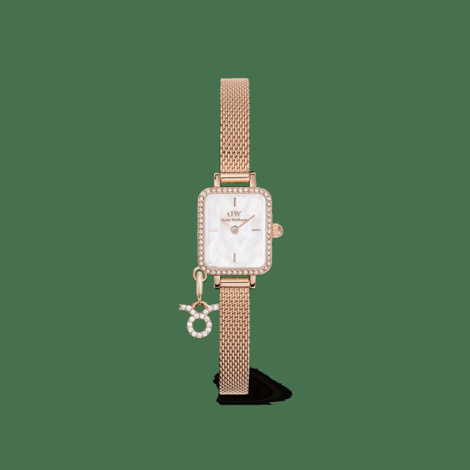 Damen Daniel Wellington Quadro Mini Crystal Zodiac Melrose