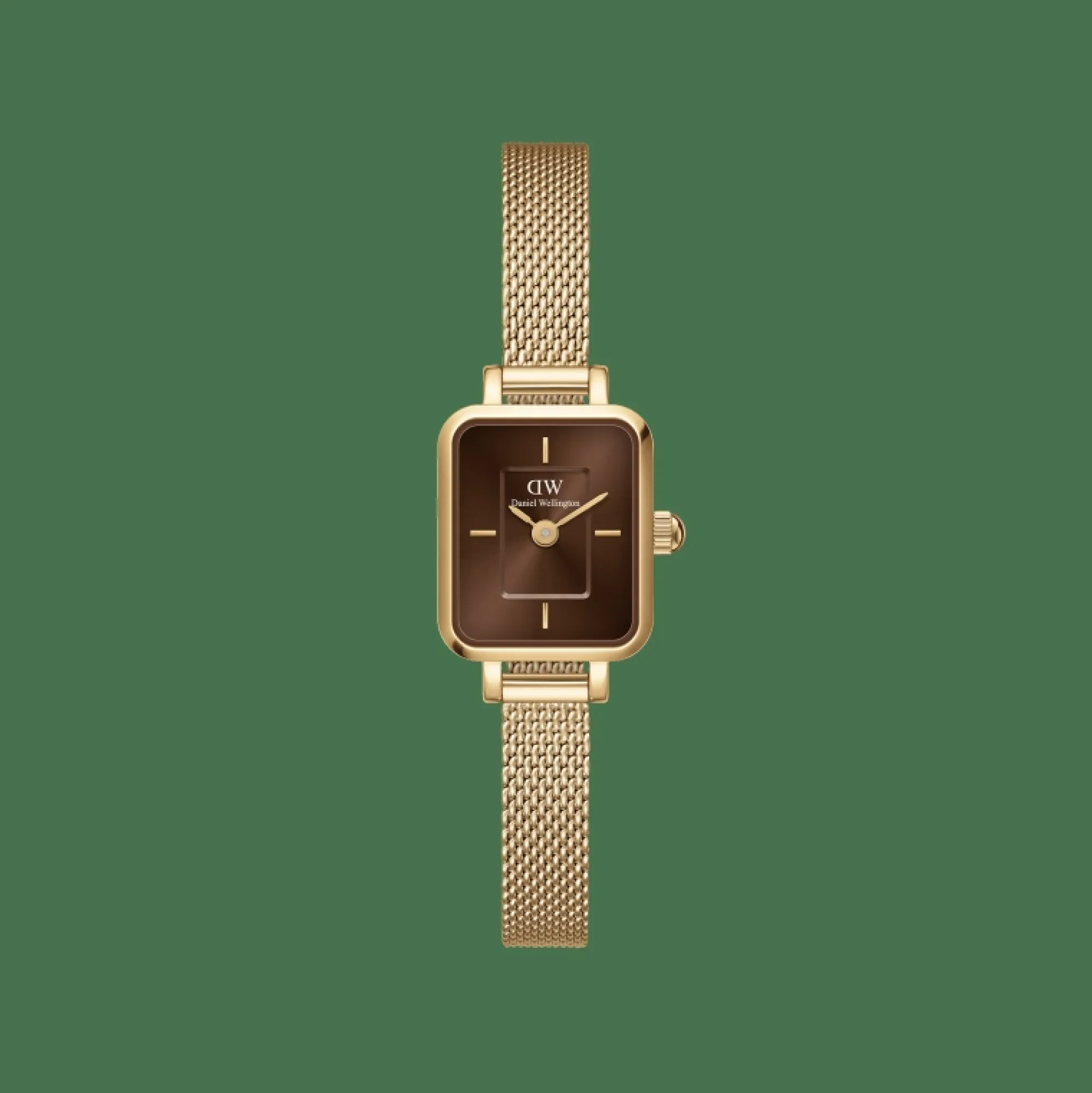 Damen Daniel Wellington Quadro Mini Ever Amber