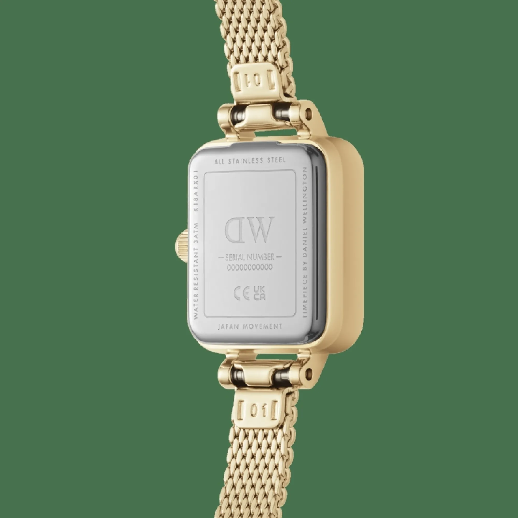 quadro_mini_evergold_amber_2.webp Damen Daniel Wellington Quadro Mini Ever Amber