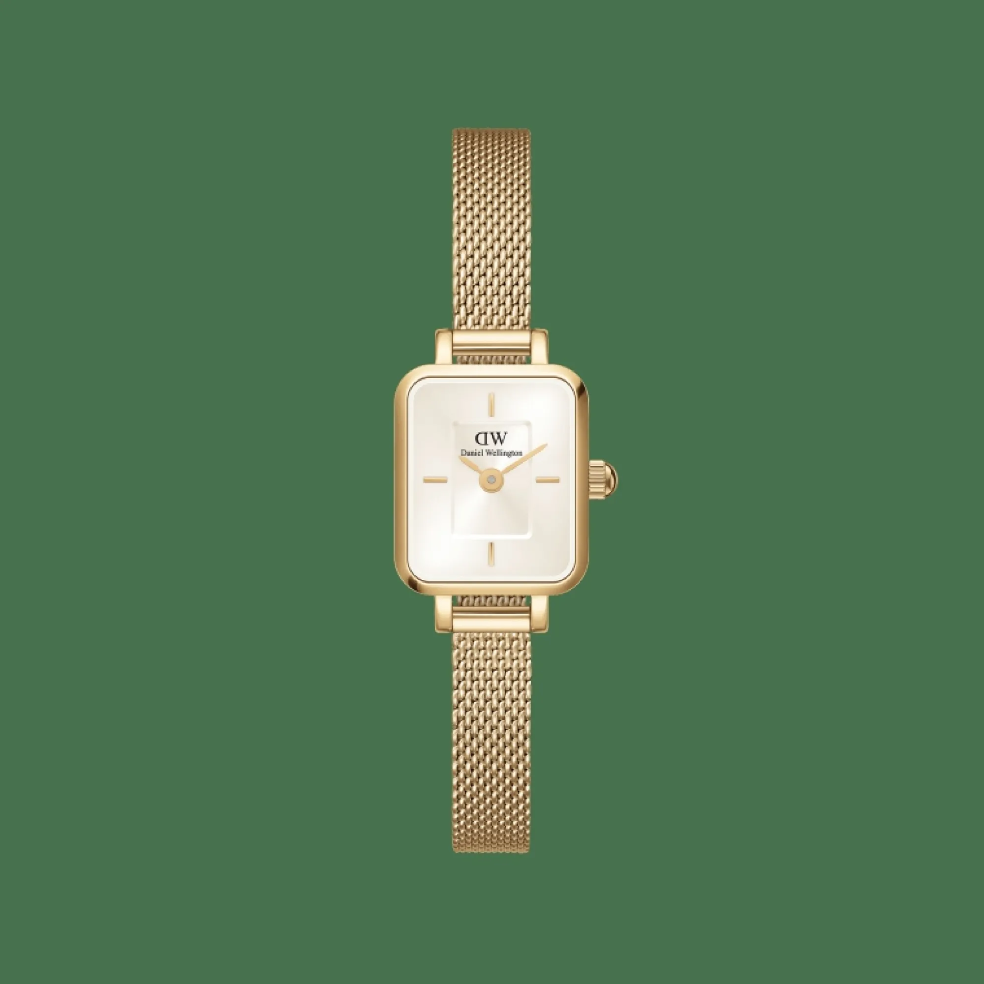 Damen Daniel Wellington Quadro Mini Ever Champagne
