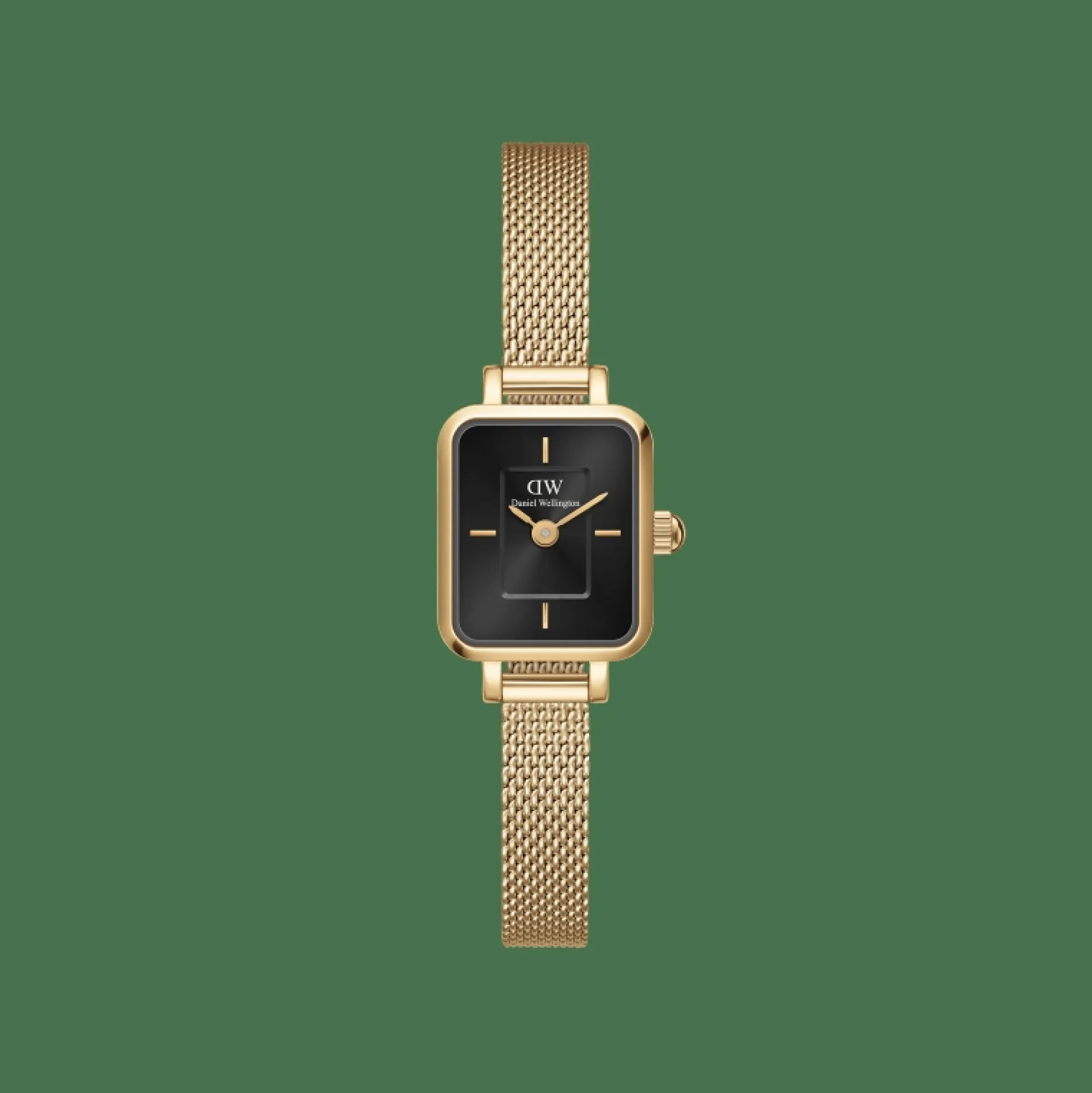 Damen Daniel Wellington Quadro Mini Ever Onyx