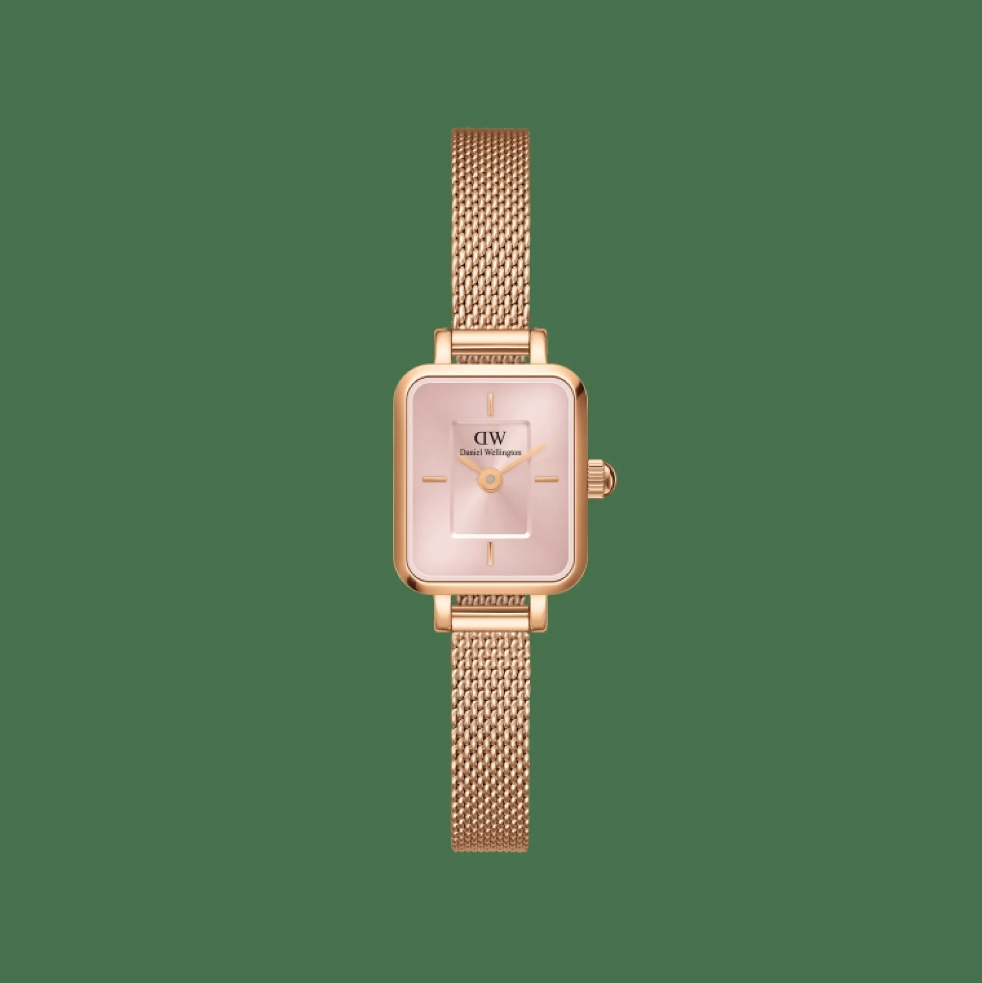 Damen Daniel Wellington Quadro Mini Melrose Blush