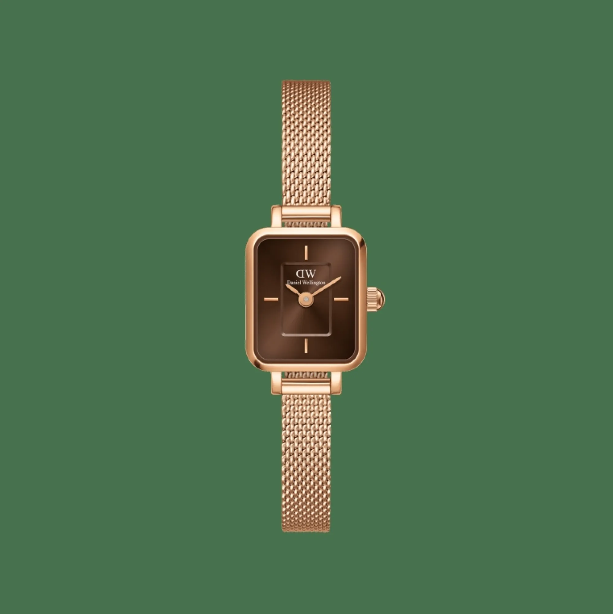 Damen Daniel Wellington Quadro Mini Melrose Amber