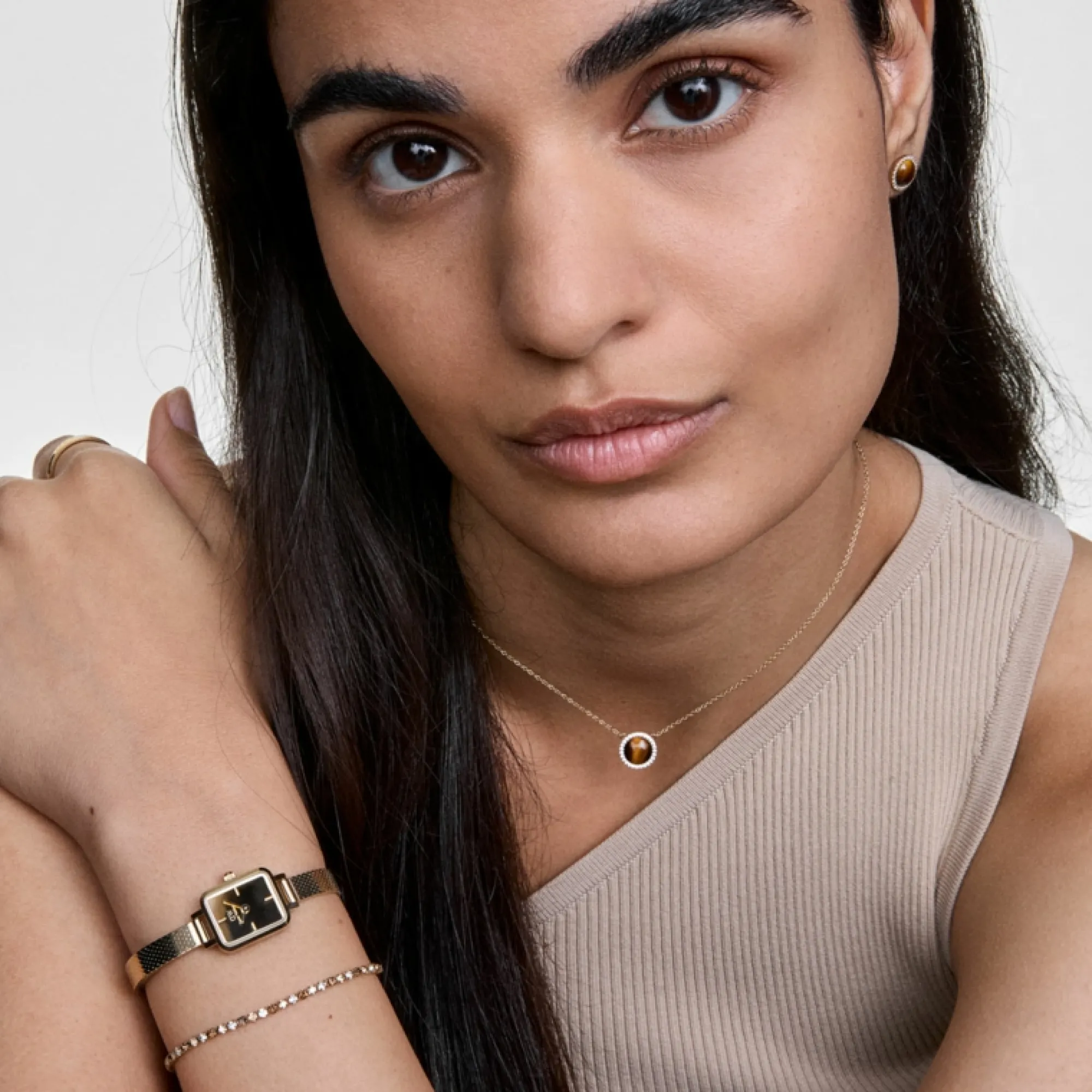 Damen Daniel Wellington Quadro Mini Reflection