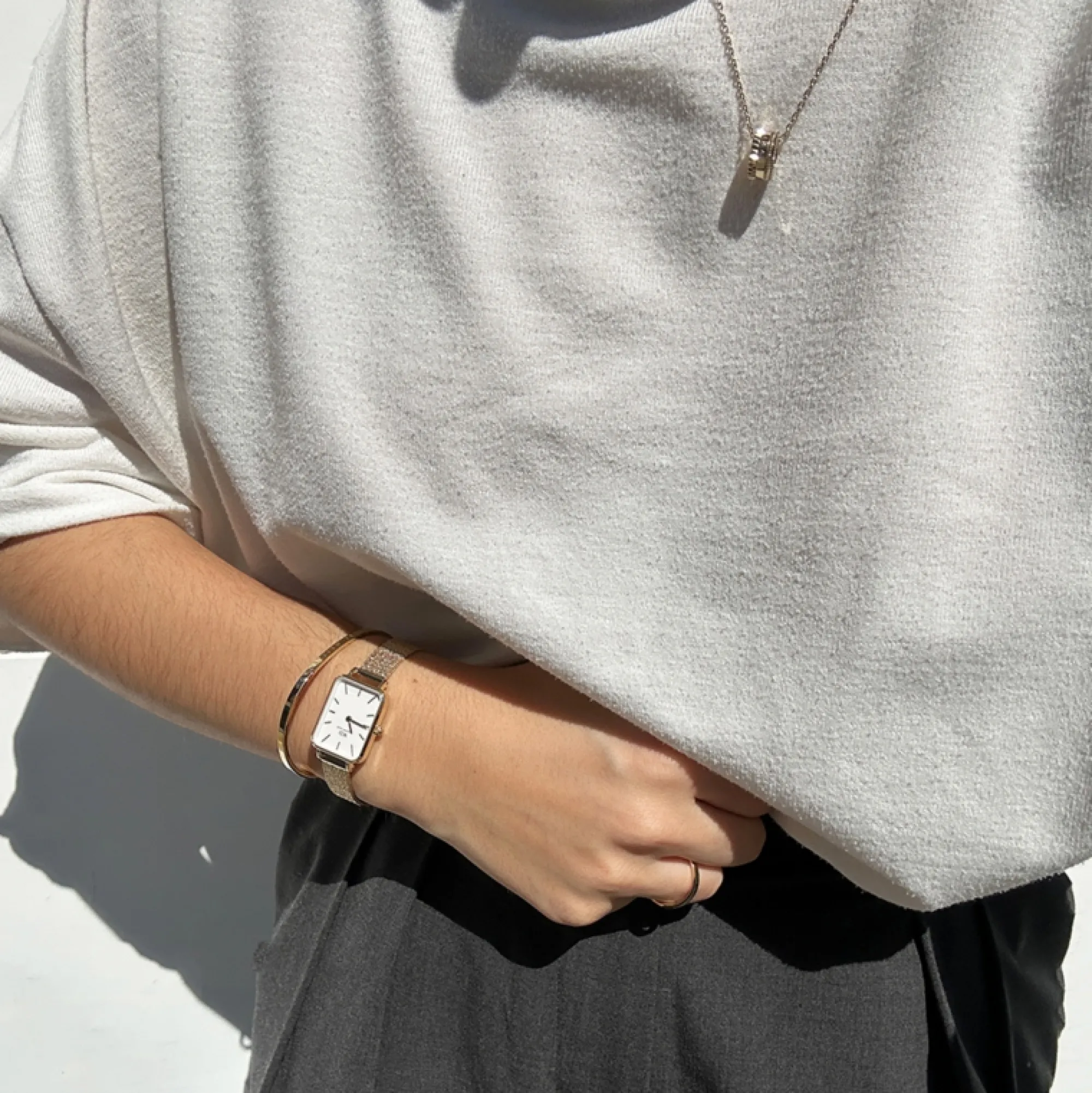 Damen Daniel Wellington Quadro Pressed Ever