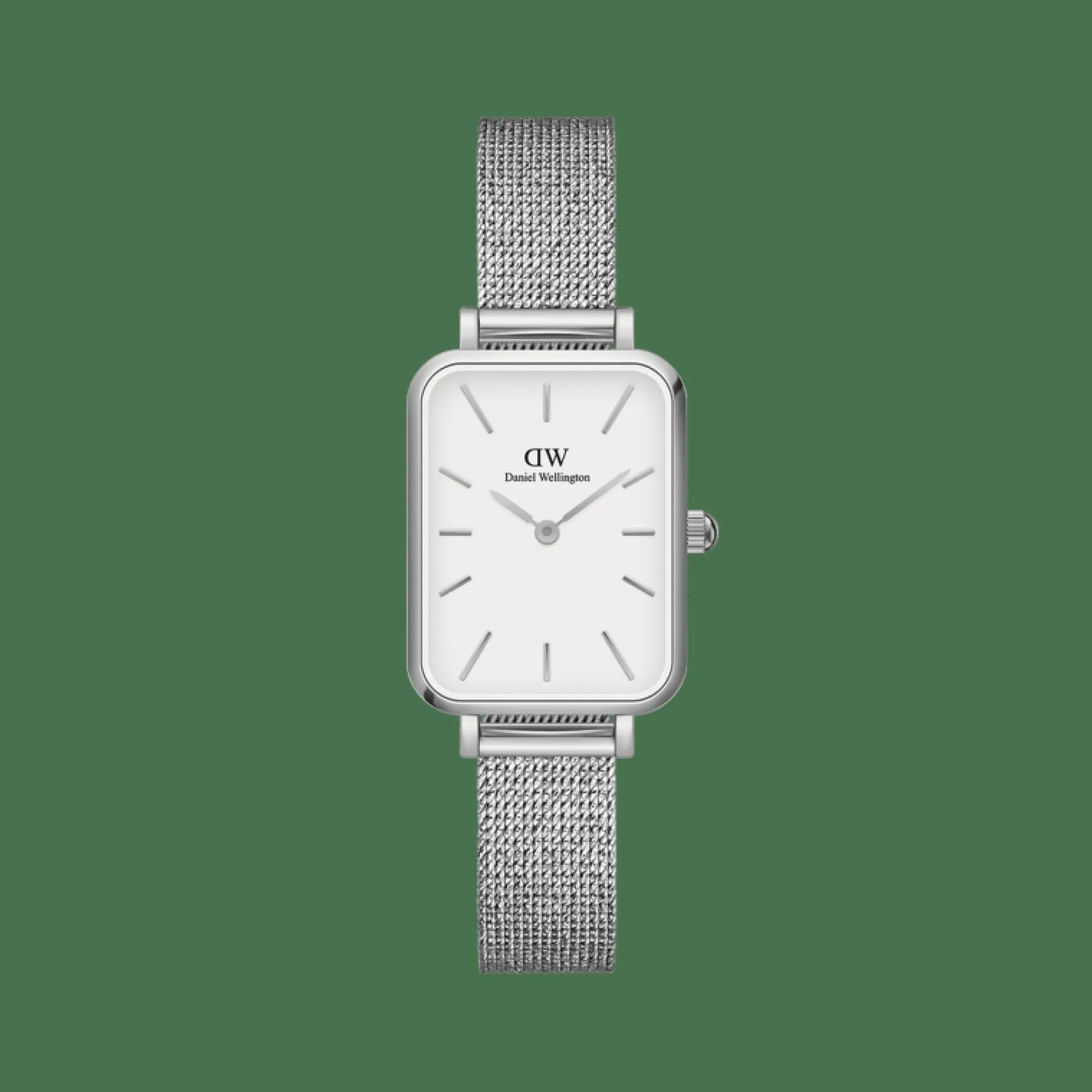 Damen Daniel Wellington Quadro Pressed Sterling