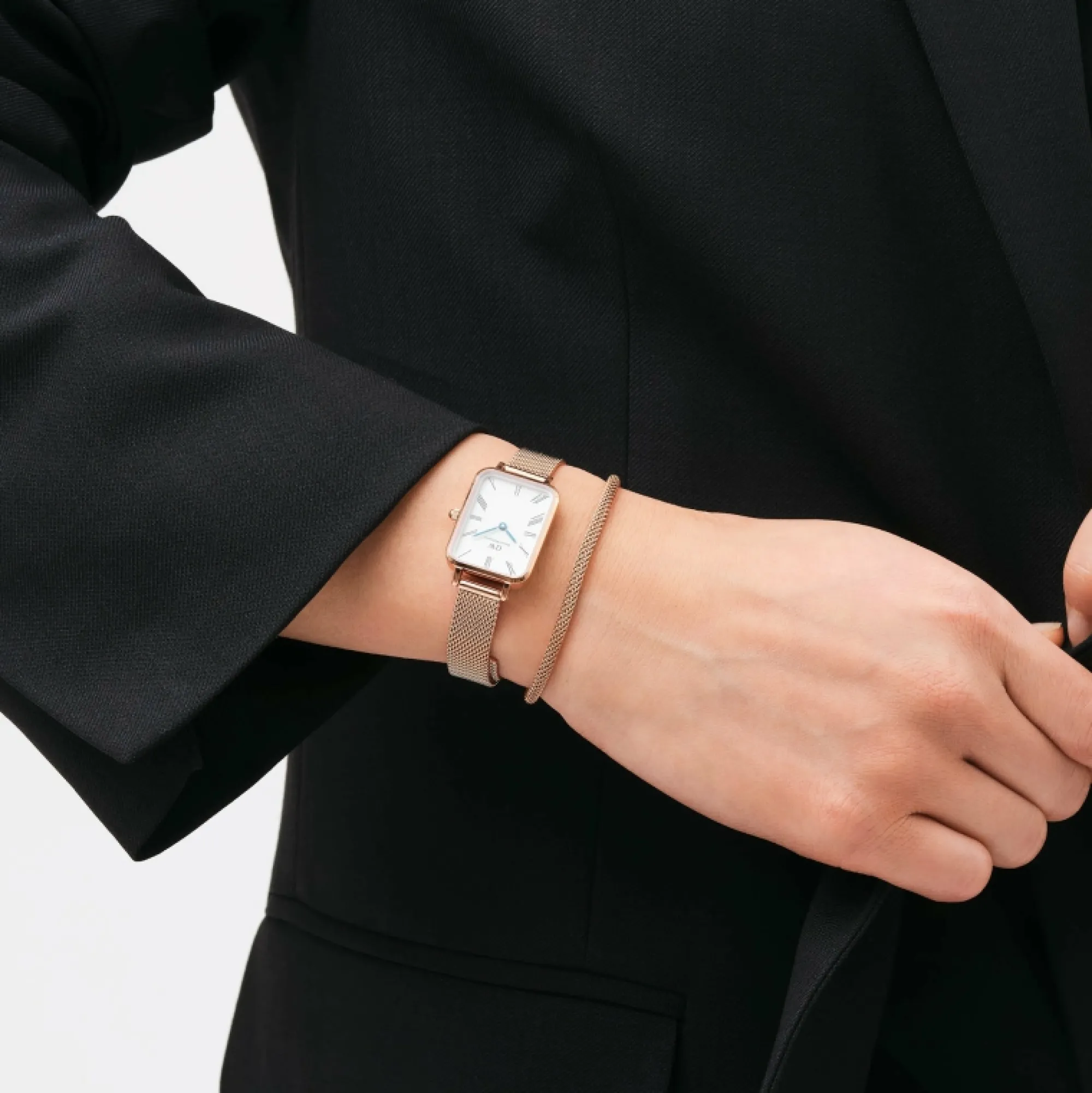 Damen Daniel Wellington Quadro Roman Numerals Melrose