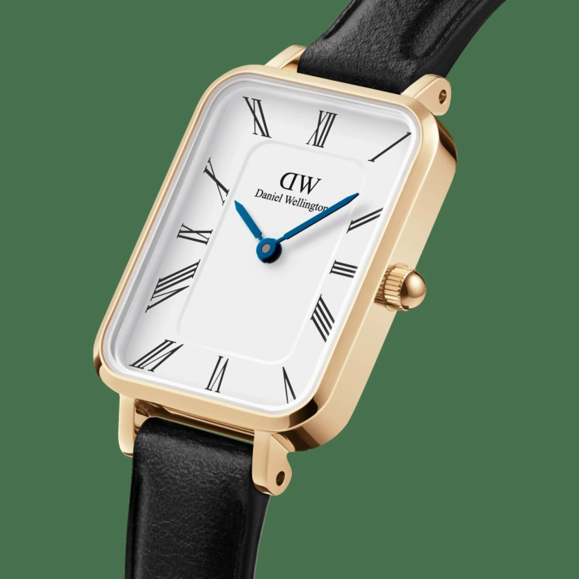 quadro_roman_numerals_sheffield_gold_2.webp Damen Daniel Wellington Quadro Roman Numerals Sheffield