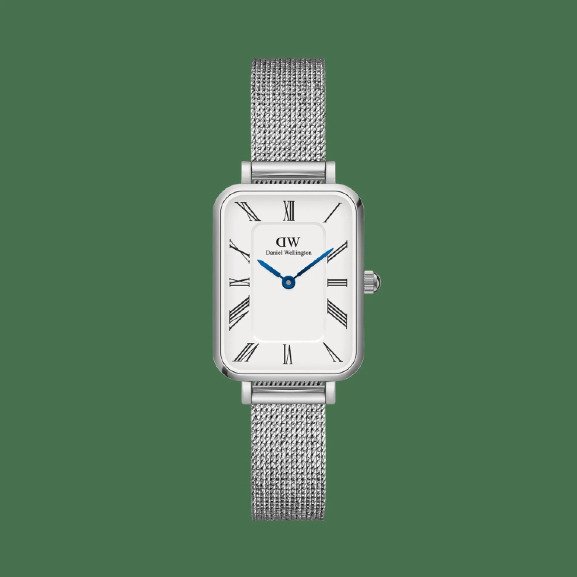 Damen Daniel Wellington Quadro Roman Numerals Sterling