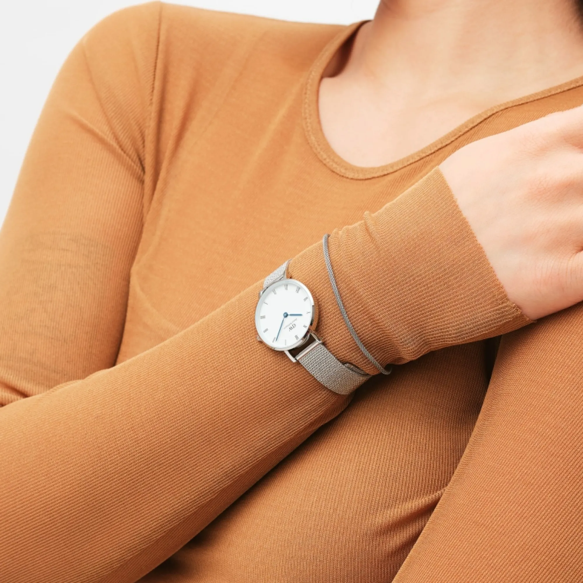 Daniel Wellington Tide Mesh Bracelet Sterling 1.8