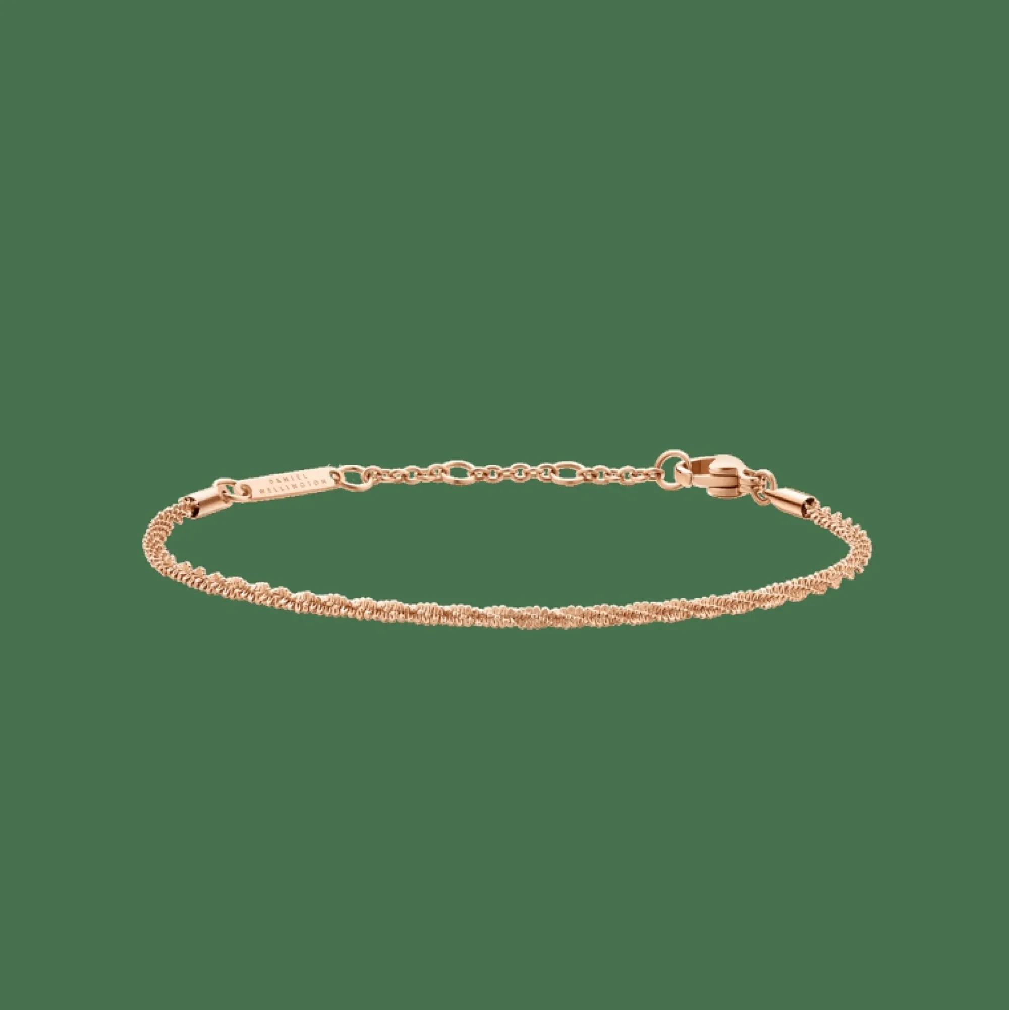 Daniel Wellington Twisted Chain Bracelet RG