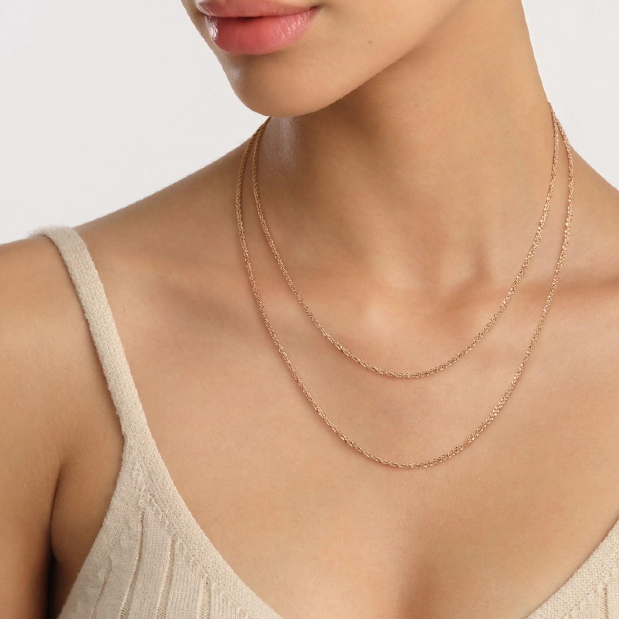 Daniel Wellington Twisted Chain Necklace RG
